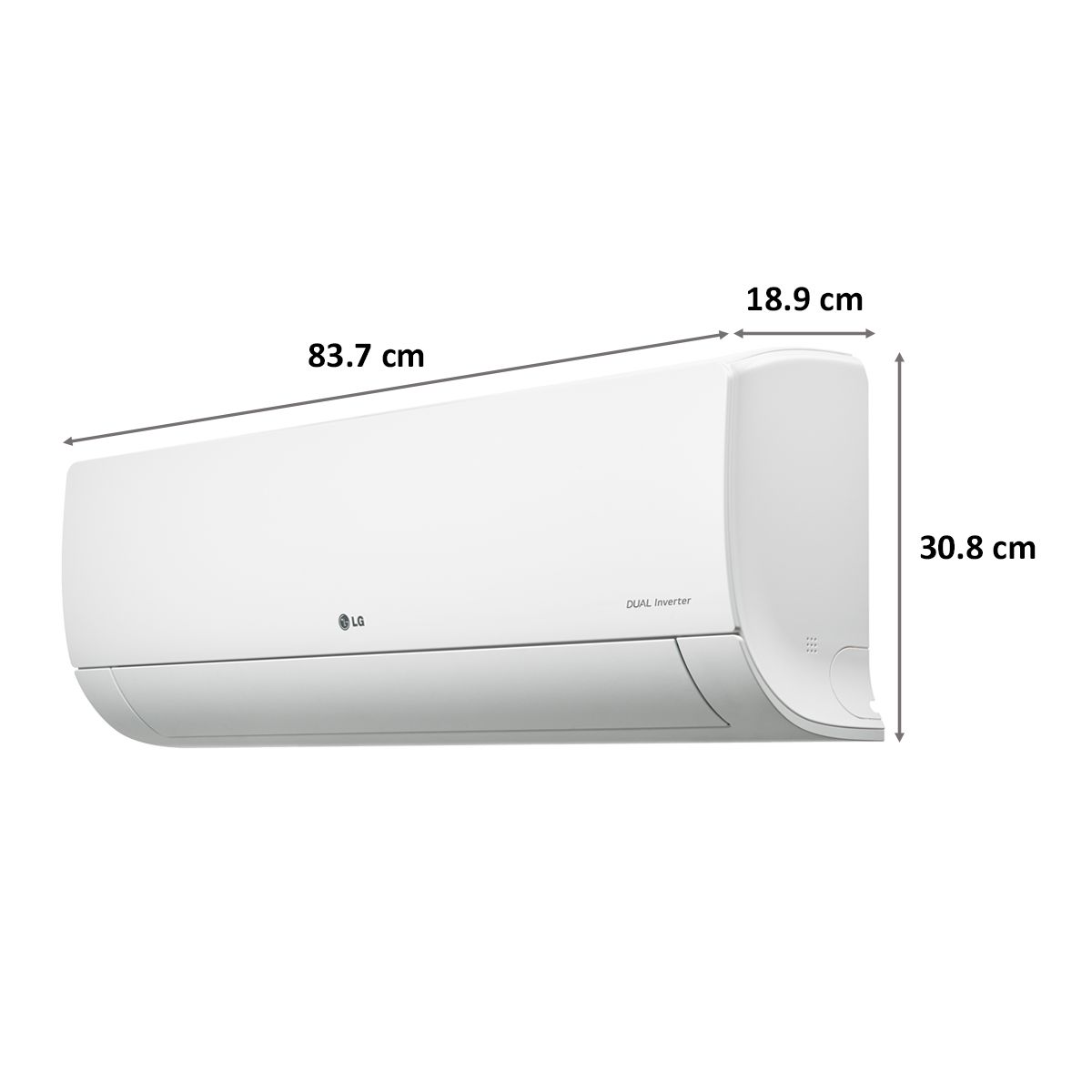 LG 4 in 1 Convertible 1.5 Ton 3 Star Dual Inverter Split AC with Dust Filter (2021 Model, Copper Condenser, MS-Q18ENXA) LG 4 in 1 Convertible 1.5 Ton 3 Star Dual Inverter Split AC with Dust Filter (2021 Model, Copper Condenser, MS-Q18ENXA)_3