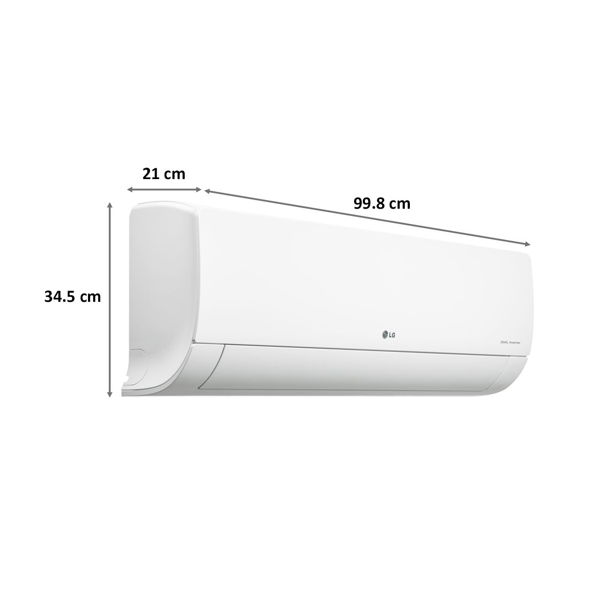 LG 4 in 1 Convertible 1.5 Ton 4 Star Dual Inverter Split AC with Anti Bacterial Filter (2020 Model, Copper Condenser, LS-Q18ANYA) LG 4 in 1 Convertible 1.5 Ton 4 Star Dual Inverter Split AC with Anti Bacterial Filter (2020 Model, Copper Condenser, LS-Q18ANYA)_3