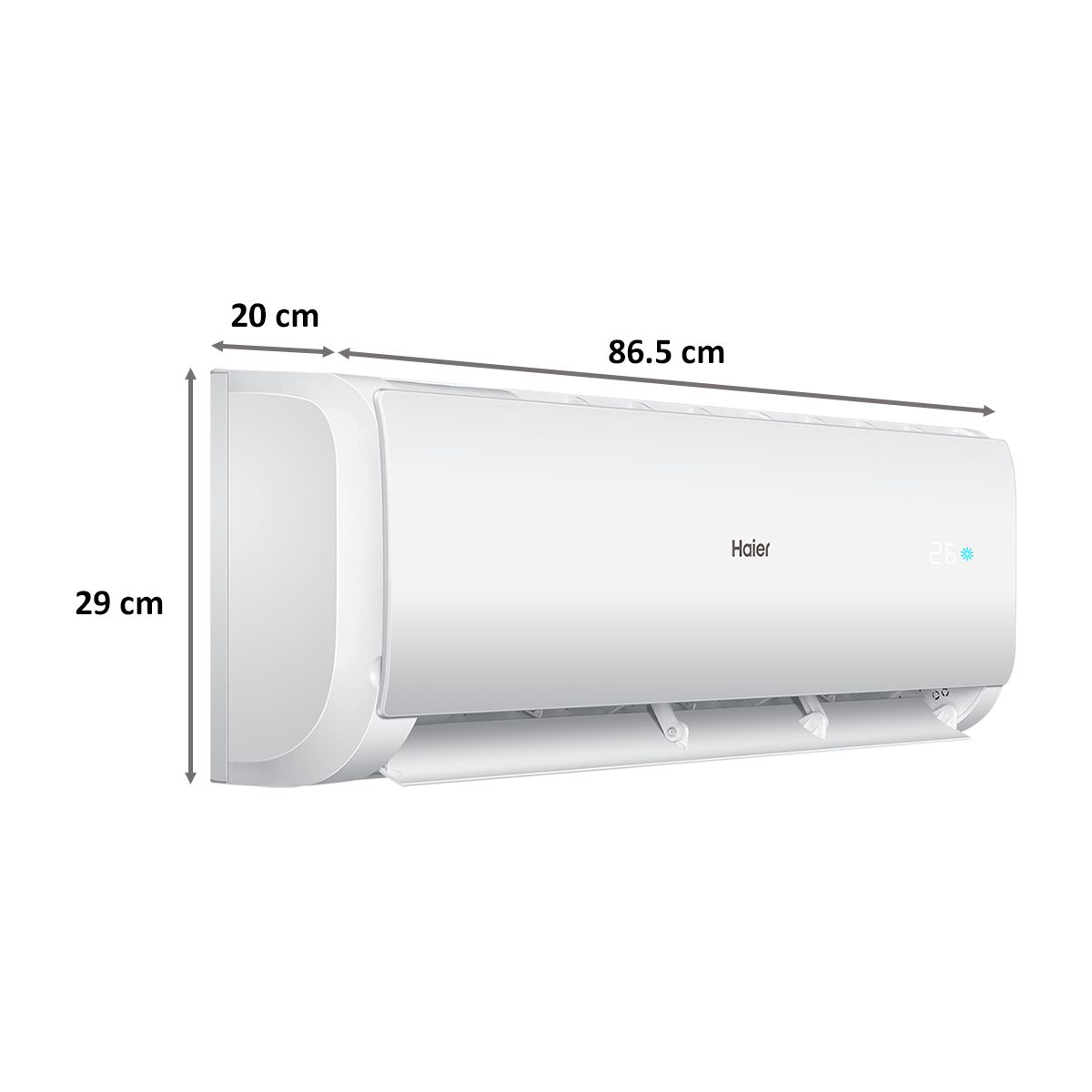 Haier 1 Ton 3 Star Split AC (Copper Condenser, Anti Bacterial Filter, HSU12T-TFW3B)_3