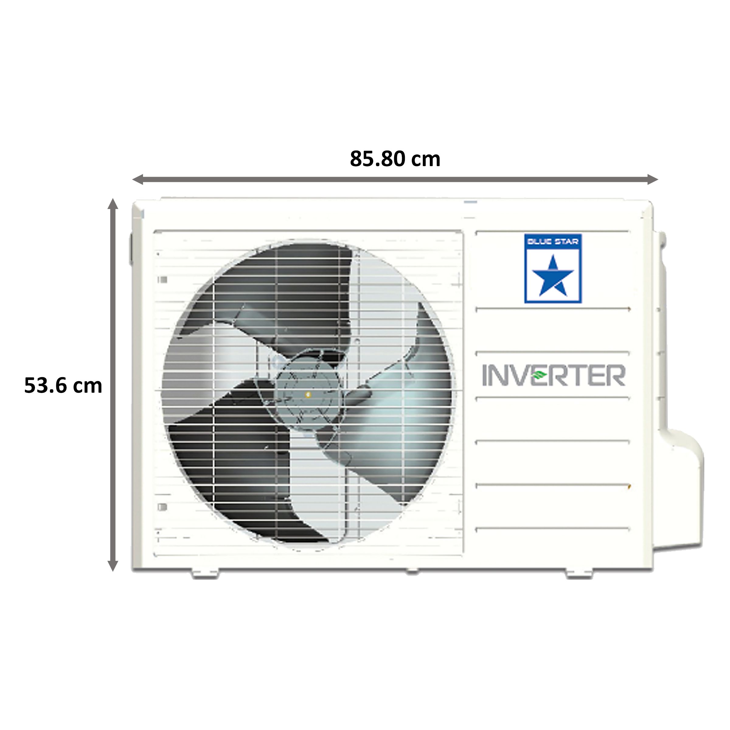 Blue Star 1 Ton 5 Star Inverter Split AC (Copper Condenser, Nylon Filter, IC512DLTU)_6