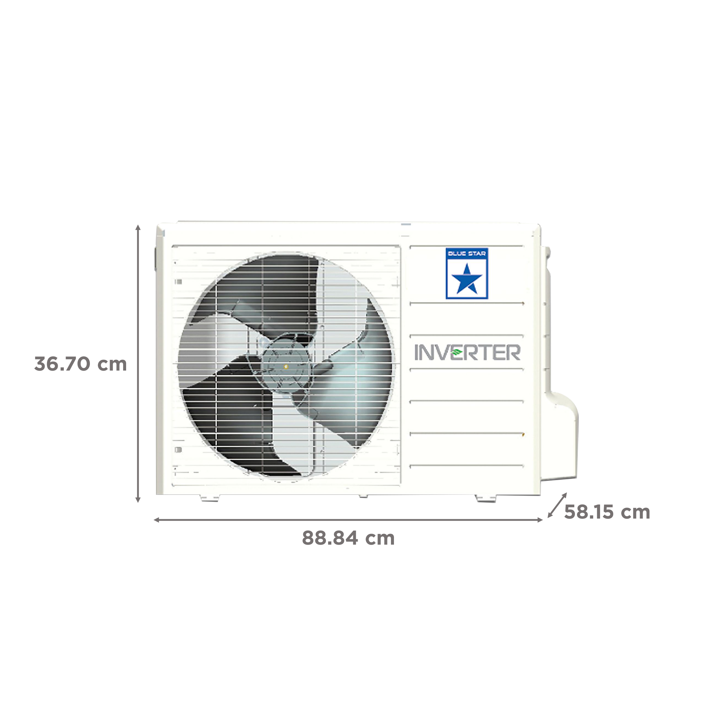 Blue Star 1.5 Ton 5 Star Inverter Split AC (Copper Condenser, Nylon Filter, IC518DLTU) Blue Star 1.5 Ton 5 Star Inverter Split AC (Copper Condenser, Nylon Filter, IC518DLTU)_5