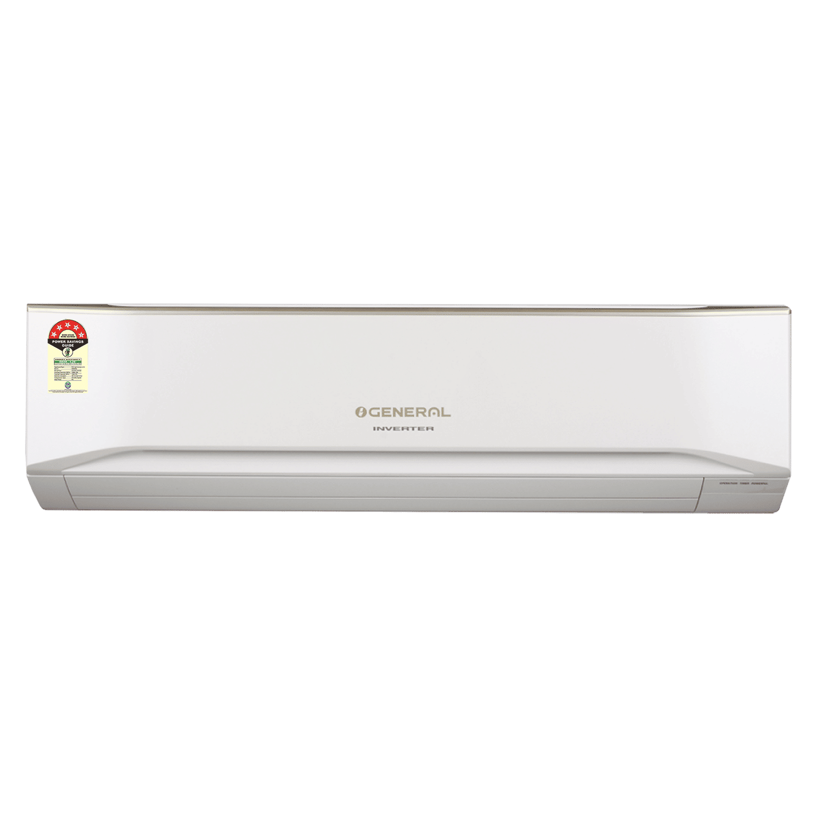 O GENERAL CET Series 3 Ton 5 Star Inverter Split AC (Copper Condenser, PM 2.5 Filter, ASGG36CETAB)_1