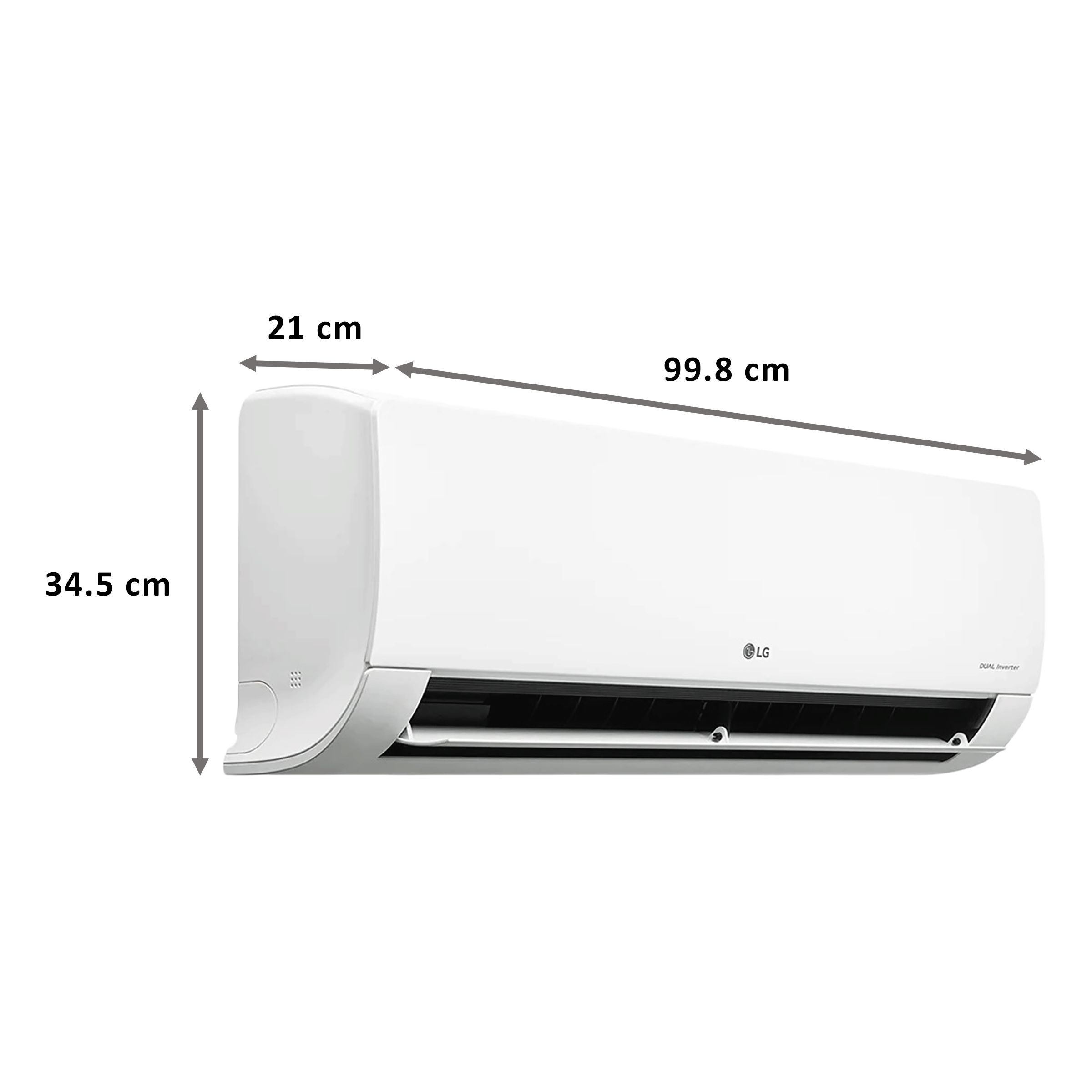 LG 4 in 1 Convertible 1.5 Ton 5 Star Dual Inverter Split AC with Anti Bacterial Filter (Copper Condenser, MS-Q18JNZA) LG 4 in 1 Convertible 1.5 Ton 5 Star Dual Inverter Split AC with Anti Bacterial Filter (Copper Condenser, MS-Q18JNZA)_2