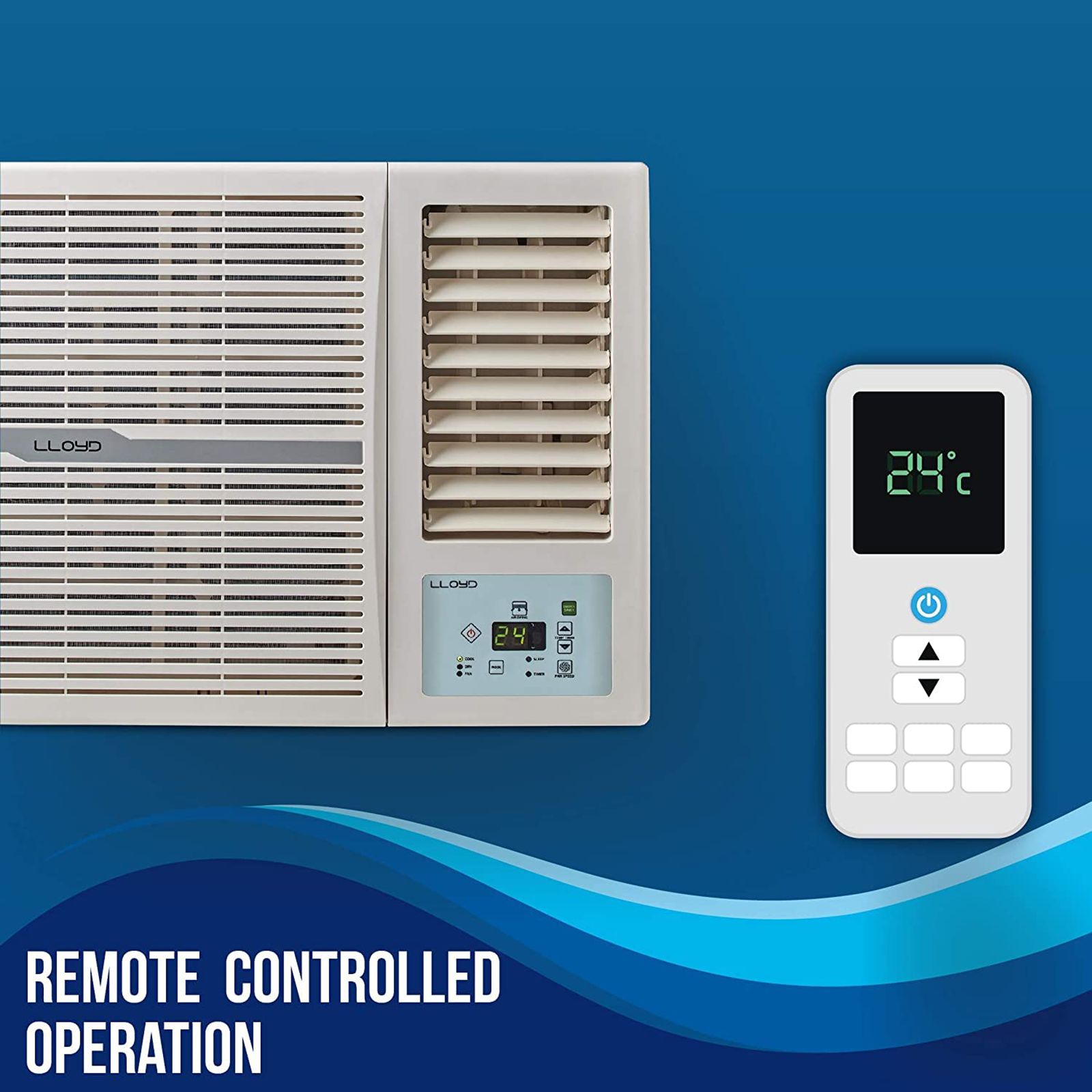LLOYD 1.5 Ton 3 Star Fixed Speed Window AC (Copper Condenser, Clean Air Filter, GLW18B32WCEW) LLOYD 1.5 Ton 3 Star Fixed Speed Window AC (Copper Condenser, Clean Air Filter, GLW18B32WCEW)_5