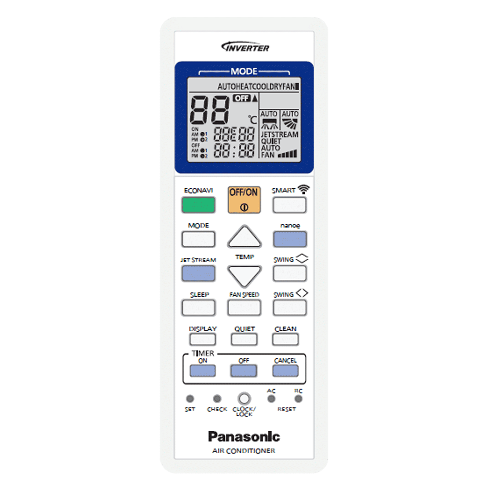 Panasonic 1.5 Ton 5 Star Twin Cool Inverter Split Smart AC with Voice Assistant (Copper Condenser, HU18YKYF) Panasonic 1.5 Ton 5 Star Twin Cool Inverter Split Smart AC with Voice Assistant (Copper Condenser, HU18YKYF)_4