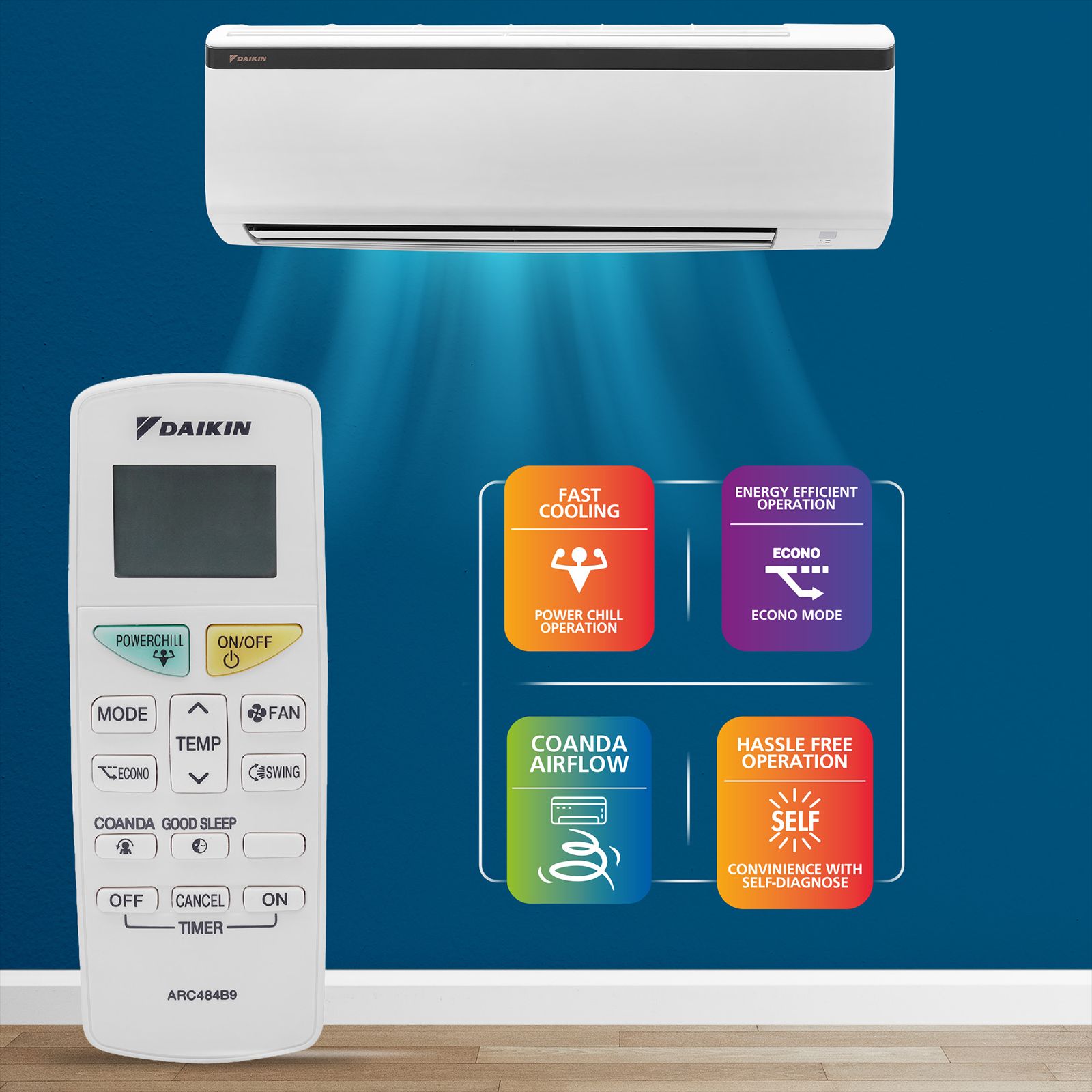 DAIKIN Standard Series 1.5 Ton 3 Star Split AC (Copper Condenser, PM 2.5 Filter, FTL50UV) DAIKIN Standard Series 1.5 Ton 3 Star Split AC (Copper Condenser, PM 2.5 Filter, FTL50UV)_6