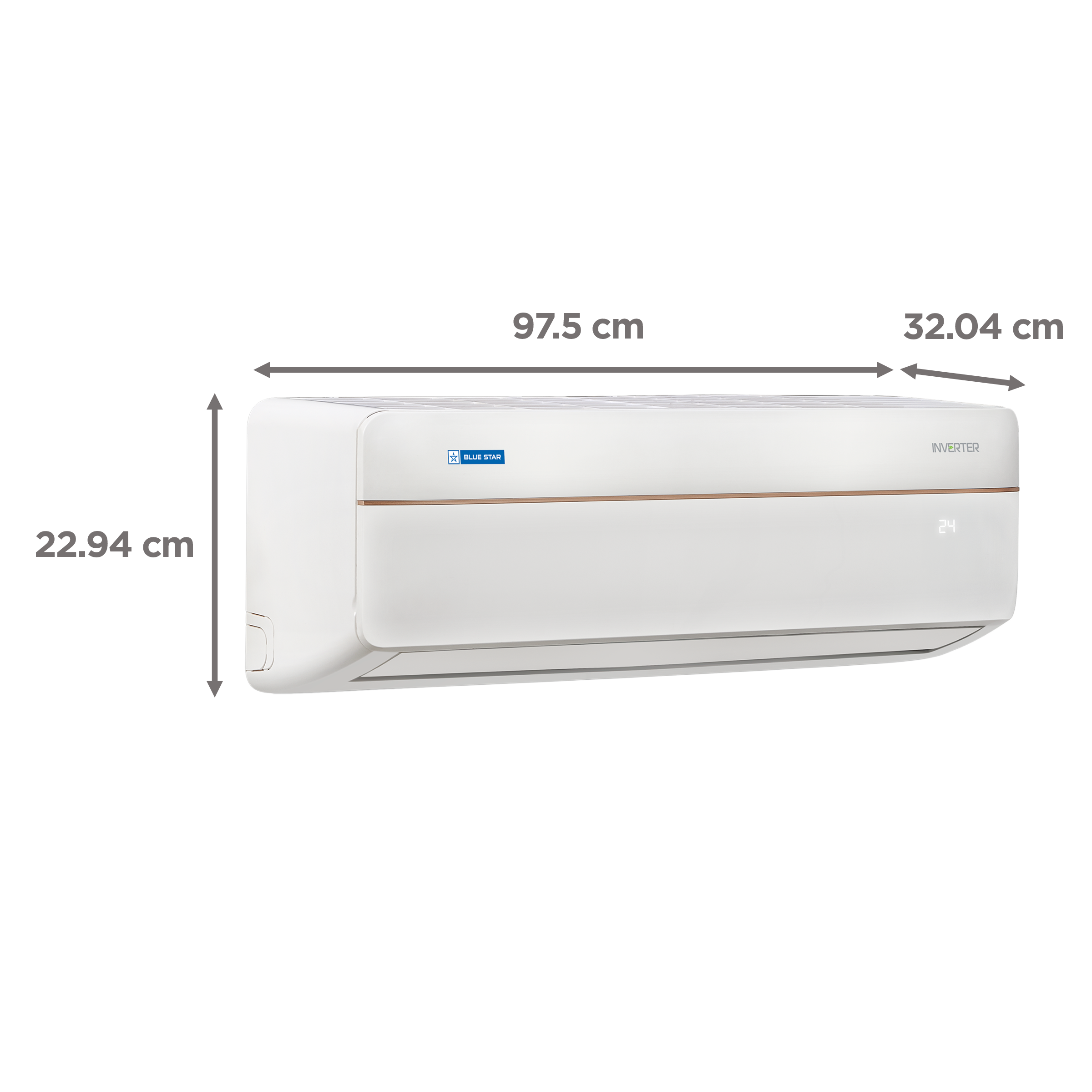Blue Star 4 in 1 Convertible 1.5 Ton 5 Star Inverter Split Smart AC (Copper Condenser, IA518VLU)_7