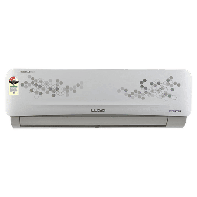 Lloyd 1.25 Ton 3 Star Inverter Split AC (Copper Condenser, PM 2.5 Filter, GLS15I3FWSEL)