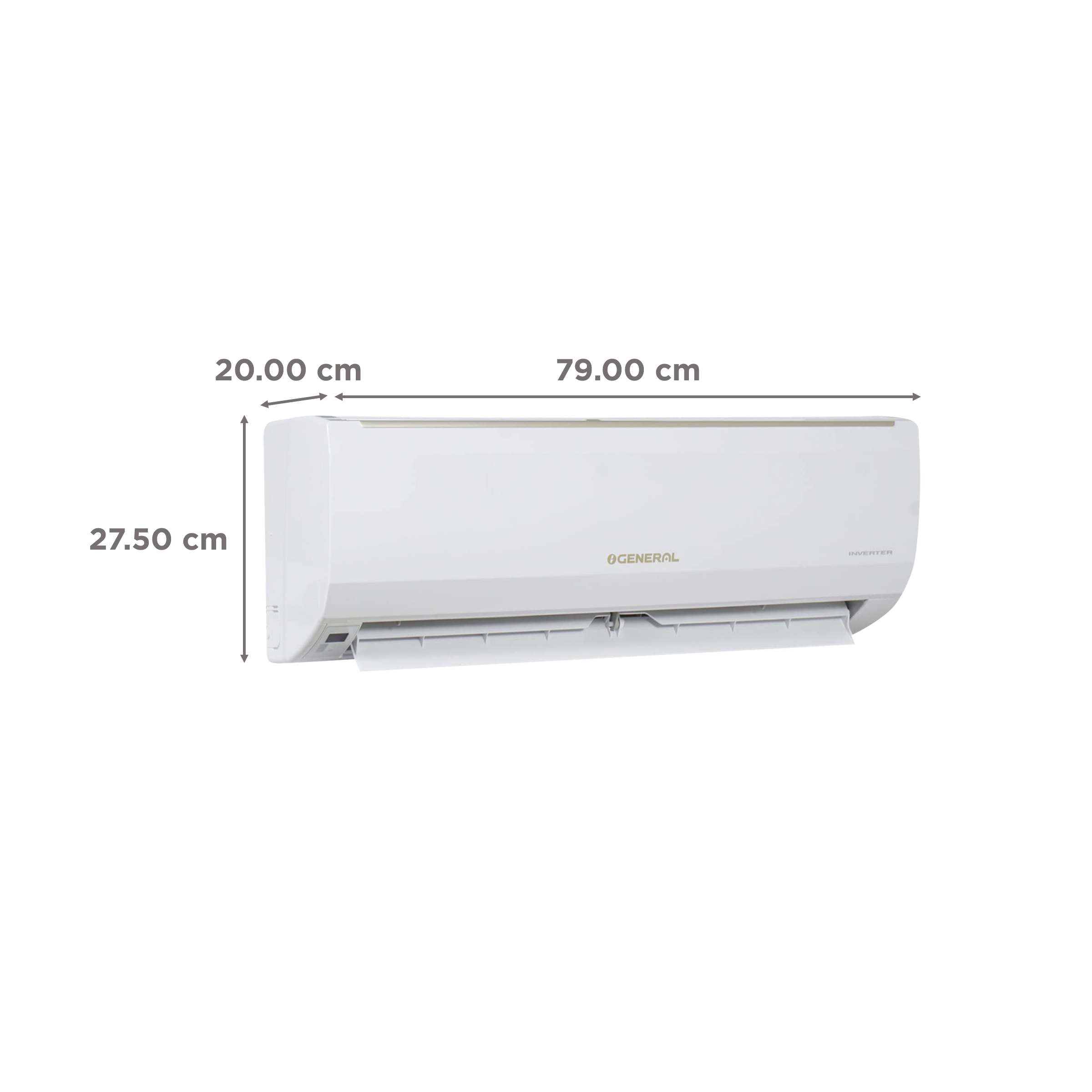 O GENERAL CLW Series 1 Ton 3 Star Inverter Split AC (Copper Condenser, Dust Filter, ASGA12CLWA-B)_4