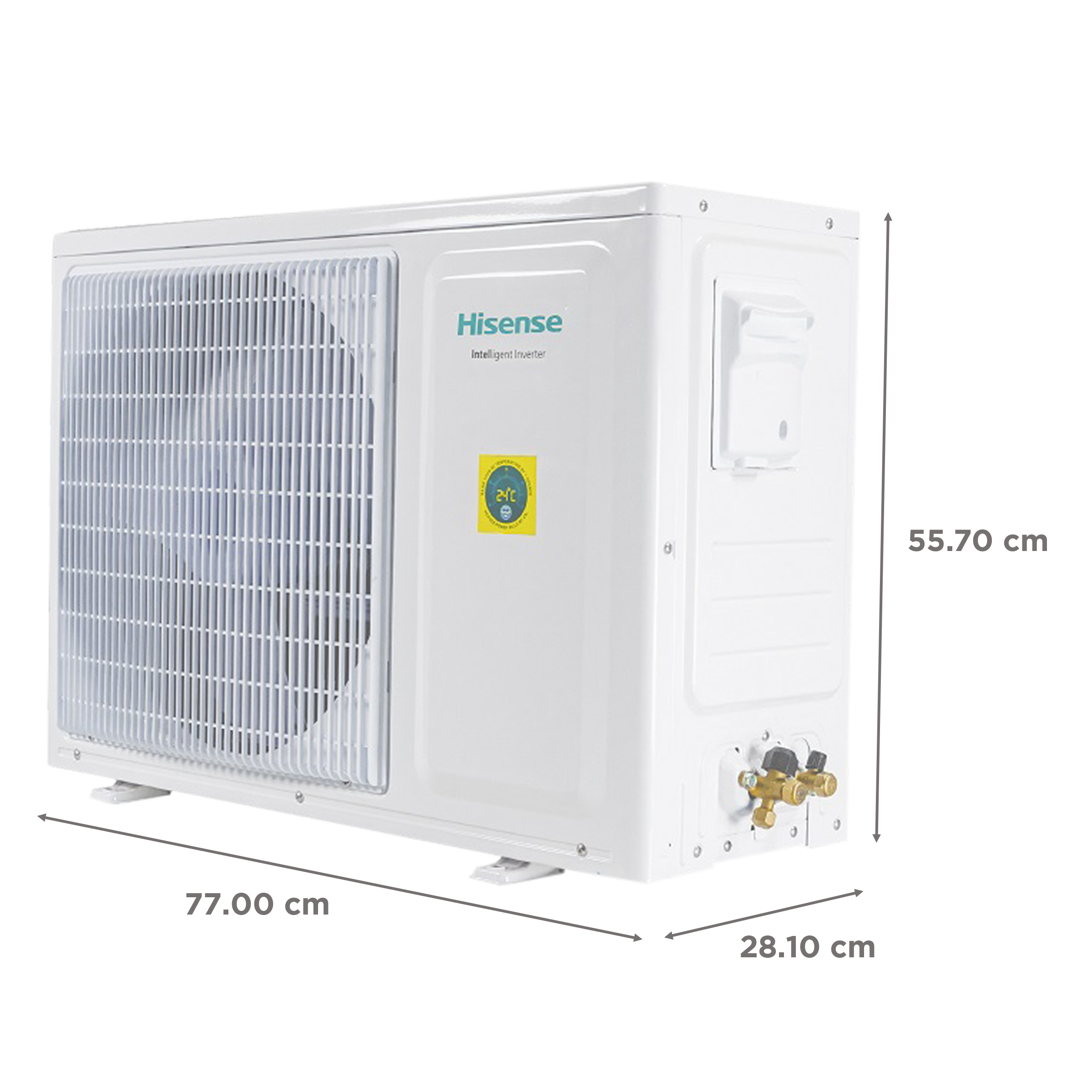 Hisense 4 in 1 Convertible 1.5 Ton 4 Star Inverter Split AC with PM 2.5 Filter (Copper Condenser, AS-18TC4RAM0)_4