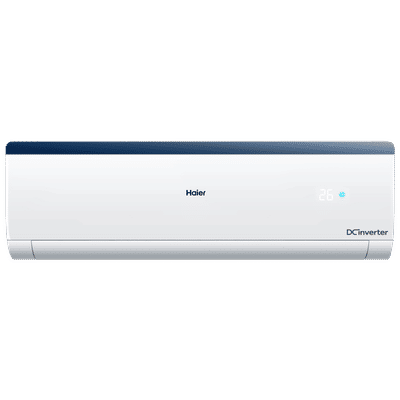 Haier Clean Cool Plus 5 in 1 Convertible 1 Ton 4 Star Triple Inverter Plus Split AC with Self Clean (Copper Condenser, HSU12C-TTB4B)