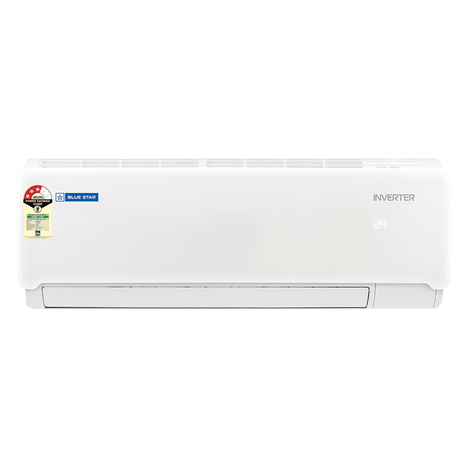 Blue Star 4 in 1 Convertible 1 Ton 3 Star Inverter Split AC with Dust Filter (Copper Condenser, IA312INU) Blue Star 4 in 1 Convertible 1 Ton 3 Star Inverter Split AC with Dust Filter (Copper Condenser, IA312INU)_1