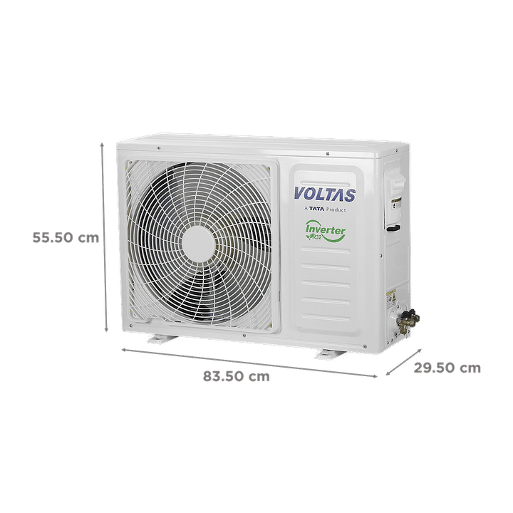 VOLTAS Magnum 5 in 1 Convertible 1.5 Ton 4 Star Inverter Split AC with Anti Dust Filter (Copper Condenser, 184V MEAZSC) VOLTAS Magnum 5 in 1 Convertible 1.5 Ton 4 Star Inverter Split AC with Anti Dust Filter (Copper Condenser, 184V MEAZSC)_4