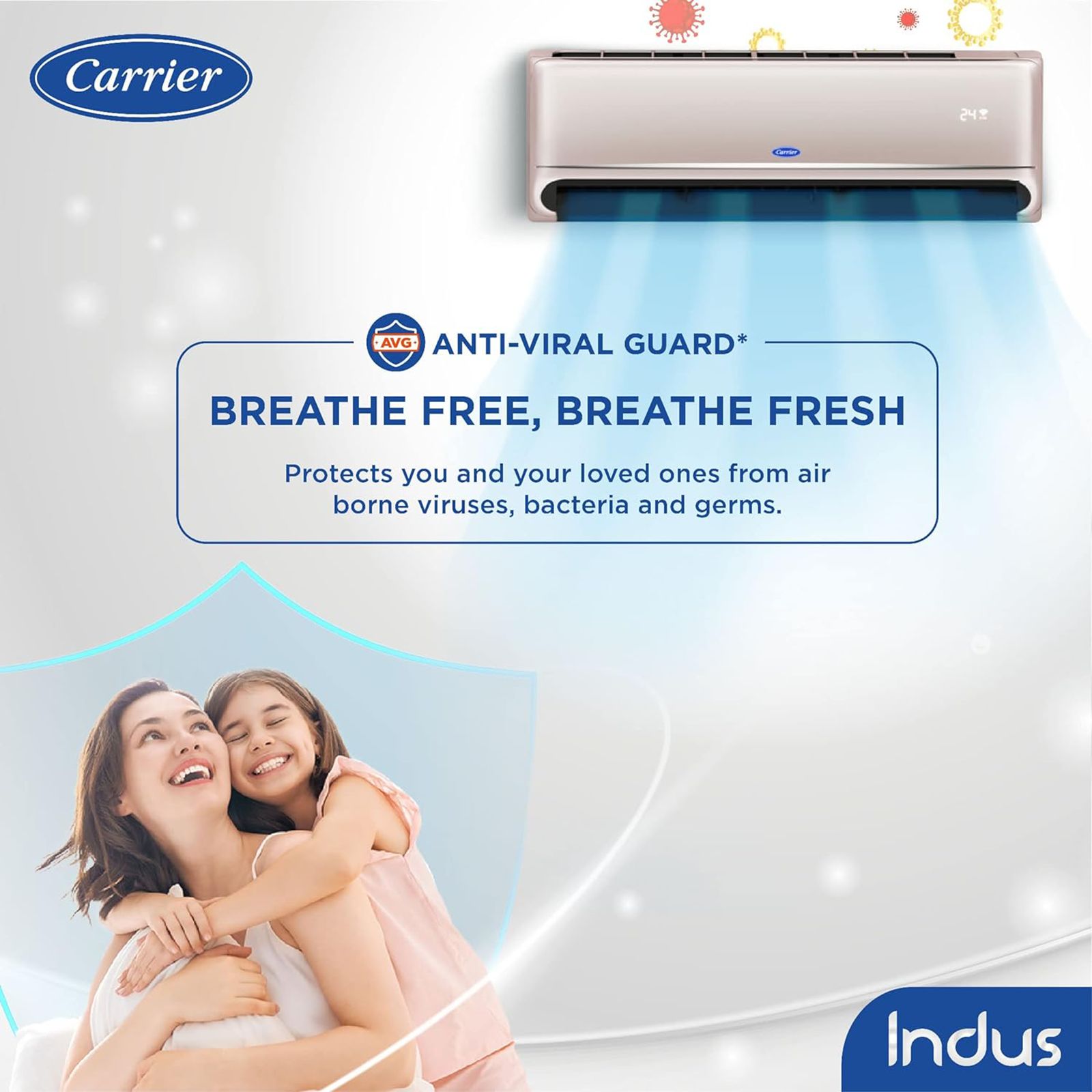 Carrier Indus CXI 4 in 1 Convertible 1.5 Ton 3 Star Hybridjet Inverter Split Smart AC with Dust Filter (2022 Model, Copper Condenser, CAI18IN3R31F1) Carrier Indus CXI 4 in 1 Convertible 1.5 Ton 3 Star Hybridjet Inverter Split Smart AC with Dust Filter (2022 Model, Copper Condenser, CAI18IN3R31F1)_6
