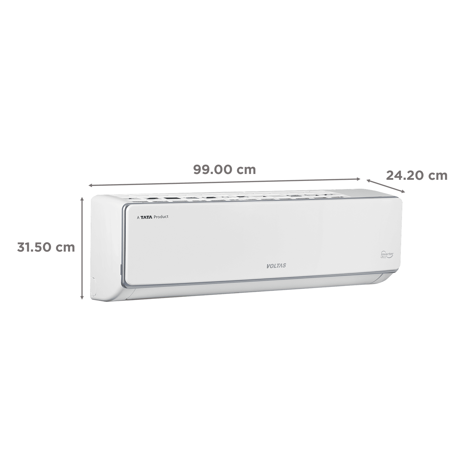 Voltas Classic 1.5 Ton 3 Star Inverter Split AC (Copper Condenser, Anti Dust Filter, 183V CAZS) Voltas Classic 1.5 Ton 3 Star Inverter Split AC (Copper Condenser, Anti Dust Filter, 183V CAZS)_4