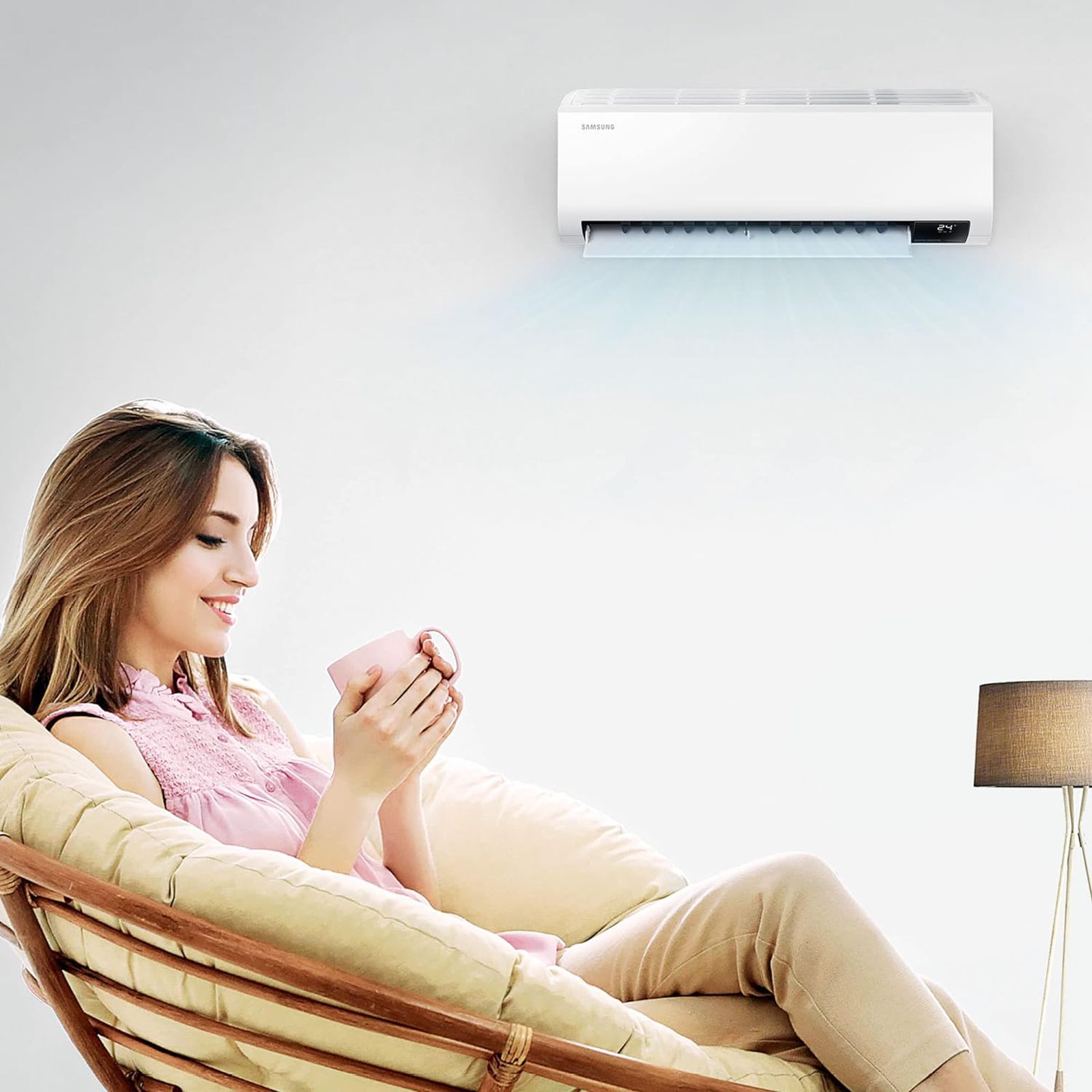 SAMSUNG 5 in 1 Convertible 1.5 Ton 5 Star Inverter Split Smart AC (Copper Condenser, AR18BYNZBWK)_18