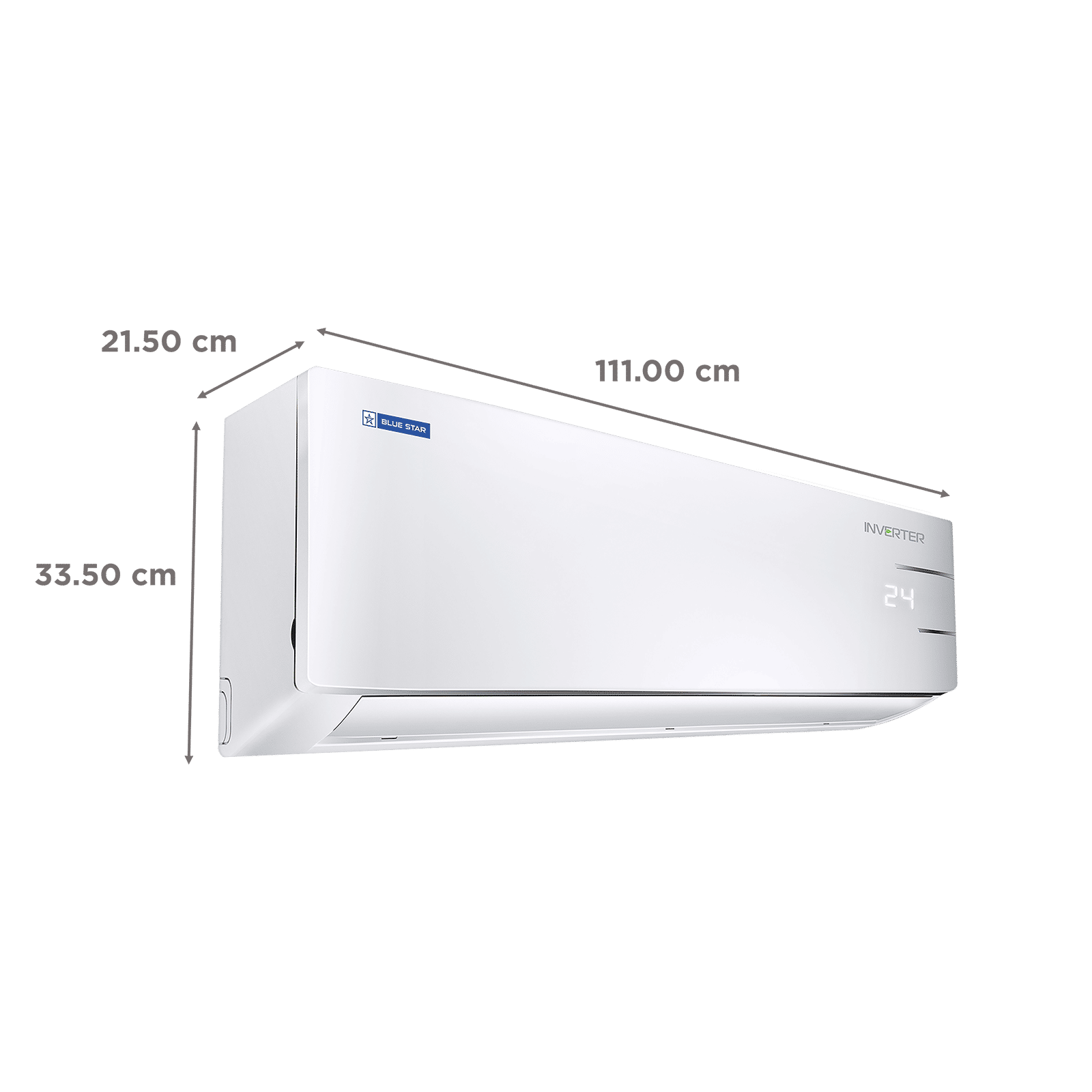 Blue Star 4 in 1 Convertible 2 Ton 3 Star Inverter Split AC with Dust Filter (Copper Condenser, IA324YNU) Blue Star 4 in 1 Convertible 2 Ton 3 Star Inverter Split AC with Dust Filter (Copper Condenser, IA324YNU)_4
