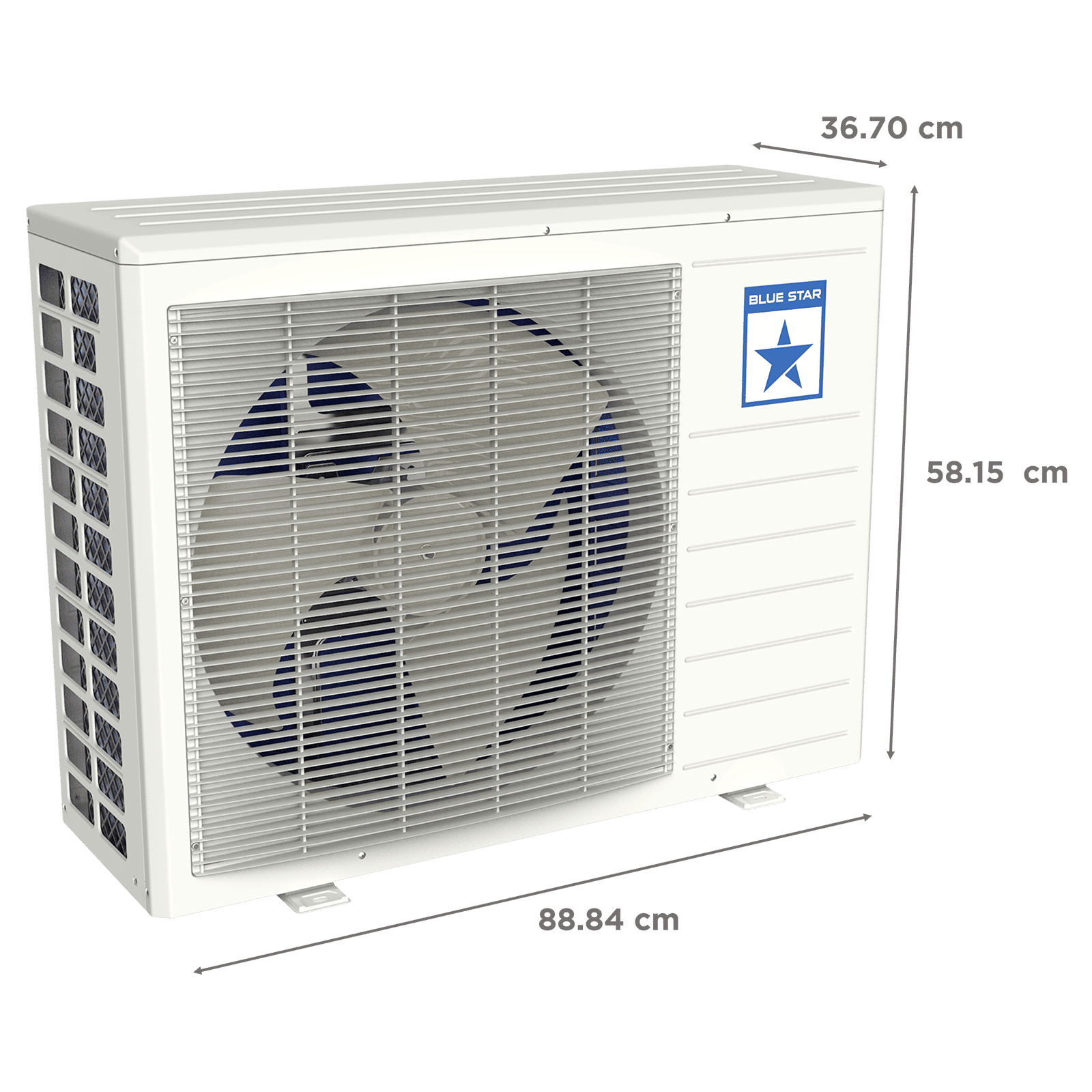 Blue Star 4 in 1 Convertible 2 Ton 3 Star Inverter Split AC with Dust Filter (Copper Condenser, IA324YNU) Blue Star 4 in 1 Convertible 2 Ton 3 Star Inverter Split AC with Dust Filter (Copper Condenser, IA324YNU)_5