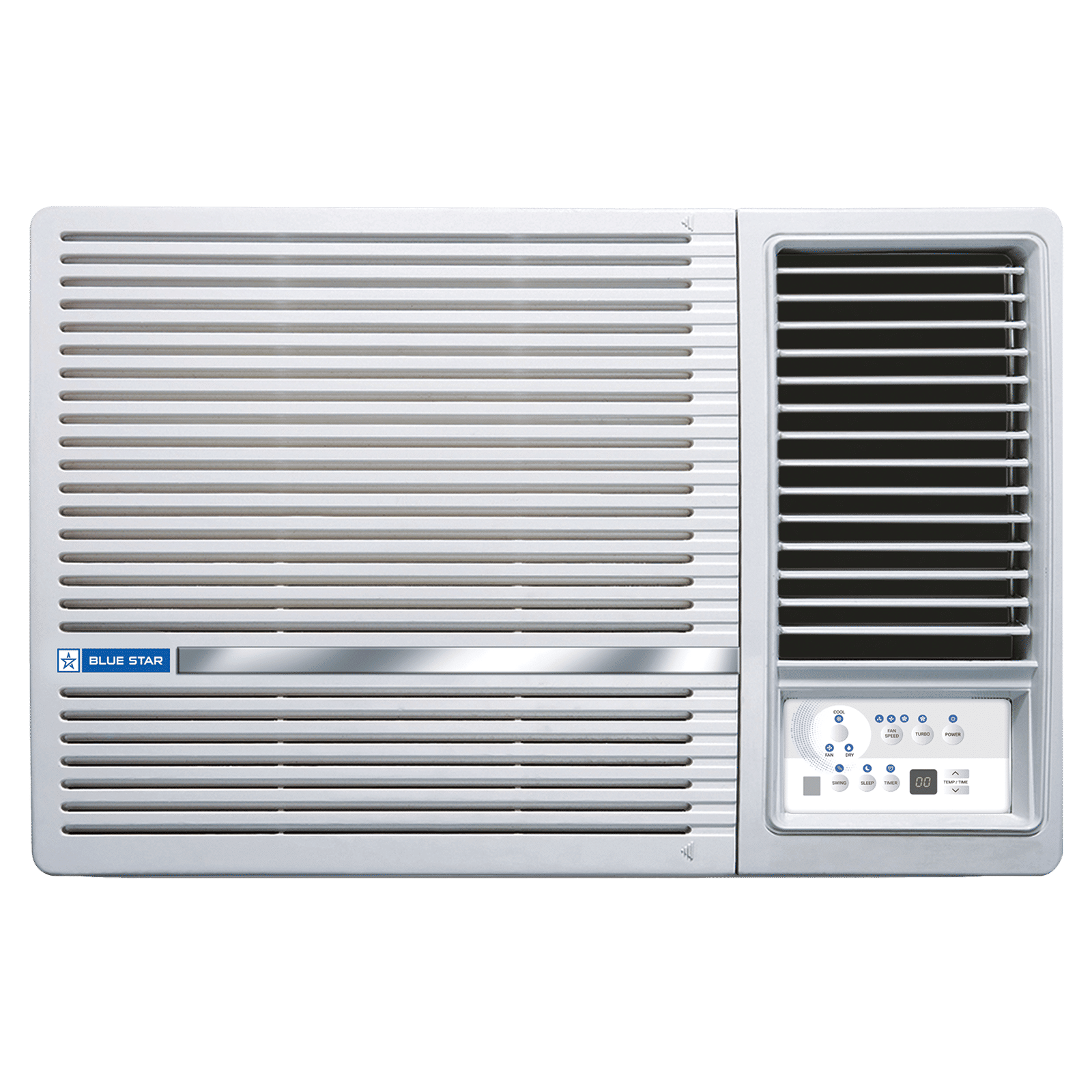 Blue Star LN 1 Ton 5 Star Fixed Speed Windows AC (Copper Condenser, Dust Filter, WFA512LN) Blue Star LN 1 Ton 5 Star Fixed Speed Windows AC (Copper Condenser, Dust Filter, WFA512LN)_1