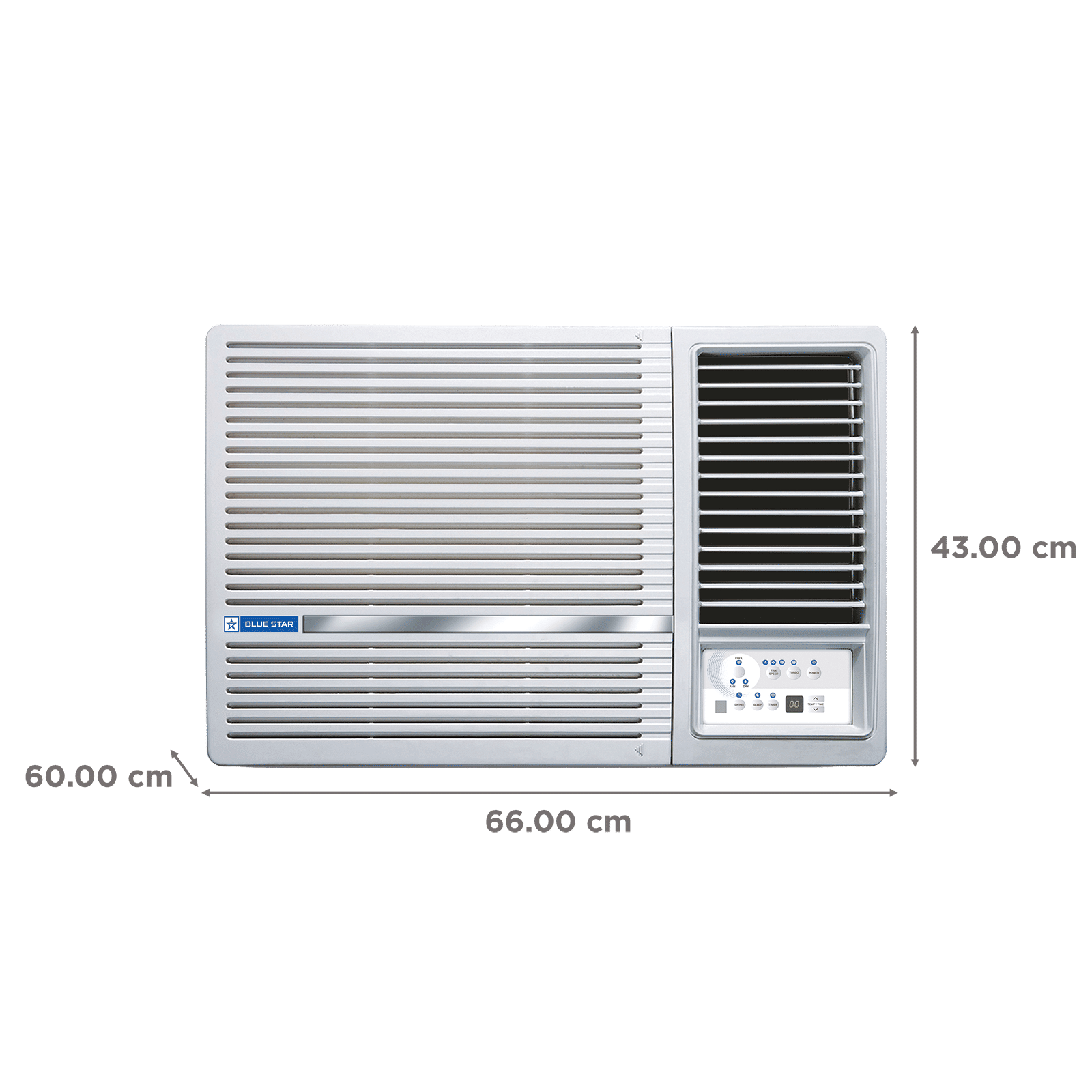Blue Star LN 1 Ton 5 Star Fixed Speed Windows AC (Copper Condenser, Dust Filter, WFA512LN) Blue Star LN 1 Ton 5 Star Fixed Speed Windows AC (Copper Condenser, Dust Filter, WFA512LN)_4