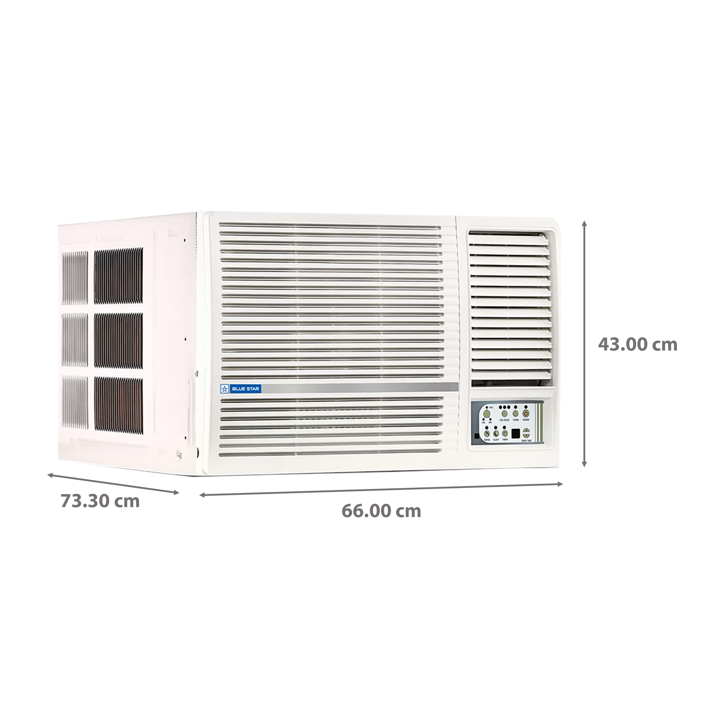 Blue Star LN 1.5 Ton 5 Star Fixed Speed Windows AC ( Copper Condenser, Dust Filter, WFA518LN) Blue Star LN 1.5 Ton 5 Star Fixed Speed Windows AC ( Copper Condenser, Dust Filter, WFA518LN)_4