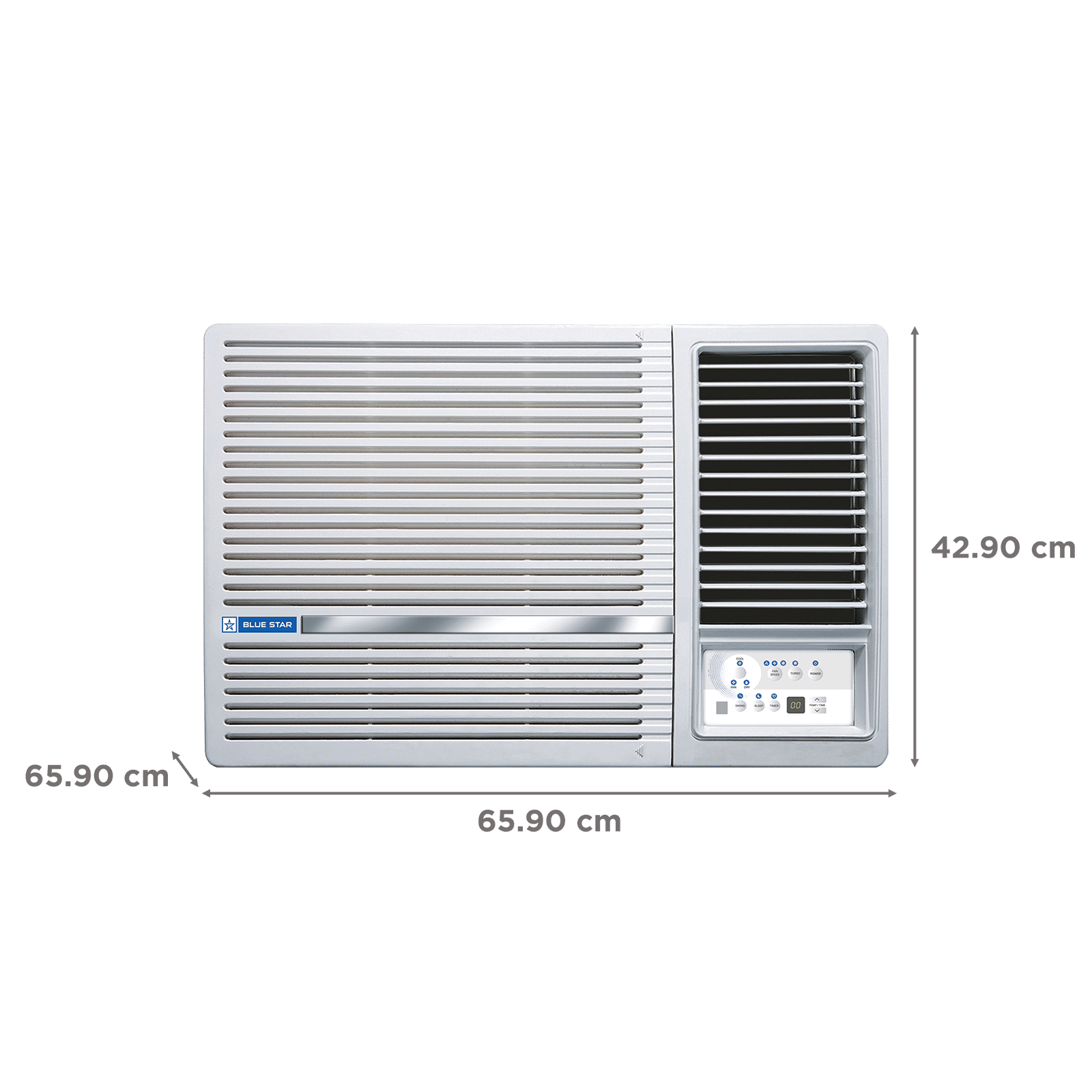 Blue Star LN 2 Ton 3 Star Fixed Speed Windows AC (Copper Condenser, Dust Filter, WFA324LN) Blue Star LN 2 Ton 3 Star Fixed Speed Windows AC (Copper Condenser, Dust Filter, WFA324LN)_4