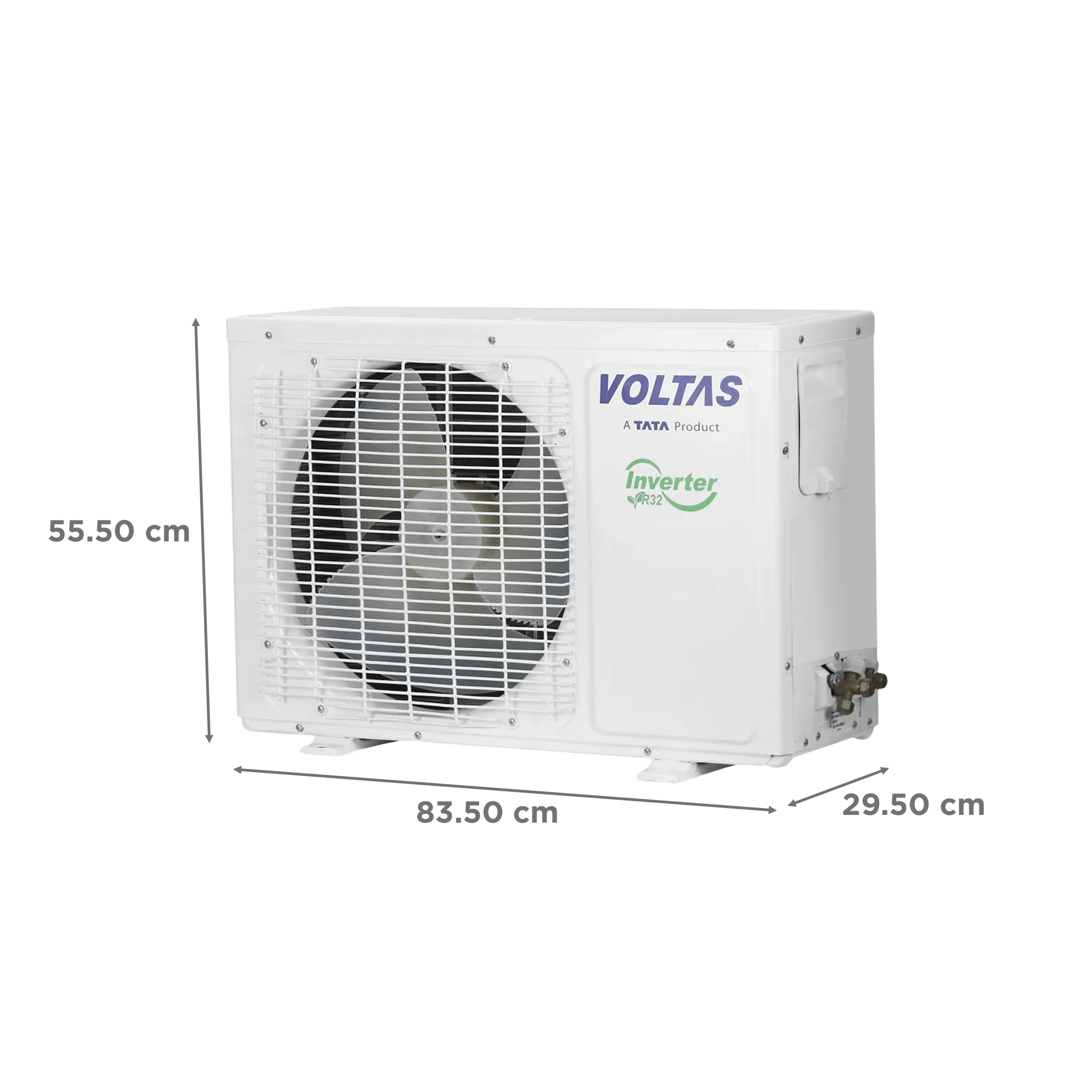 VOLTAS Vectra 2 Ton 3 Star Inverter Split AC (Copper Condenser, Anti-Dust Filter, 243V Vectra Elite, White)_5