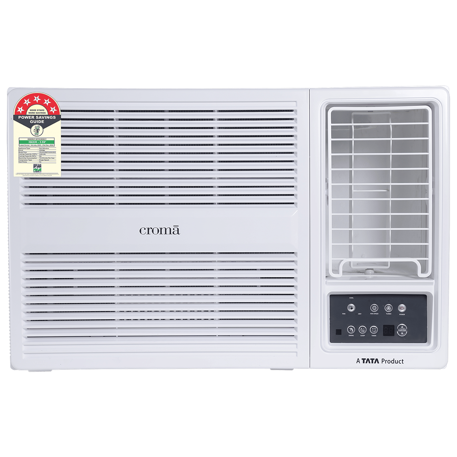 Croma 1 Ton 5 Star Window AC (Copper Condenser, Dust Filter) Croma 1 Ton 5 Star Window AC (Copper Condenser, Dust Filter)_1