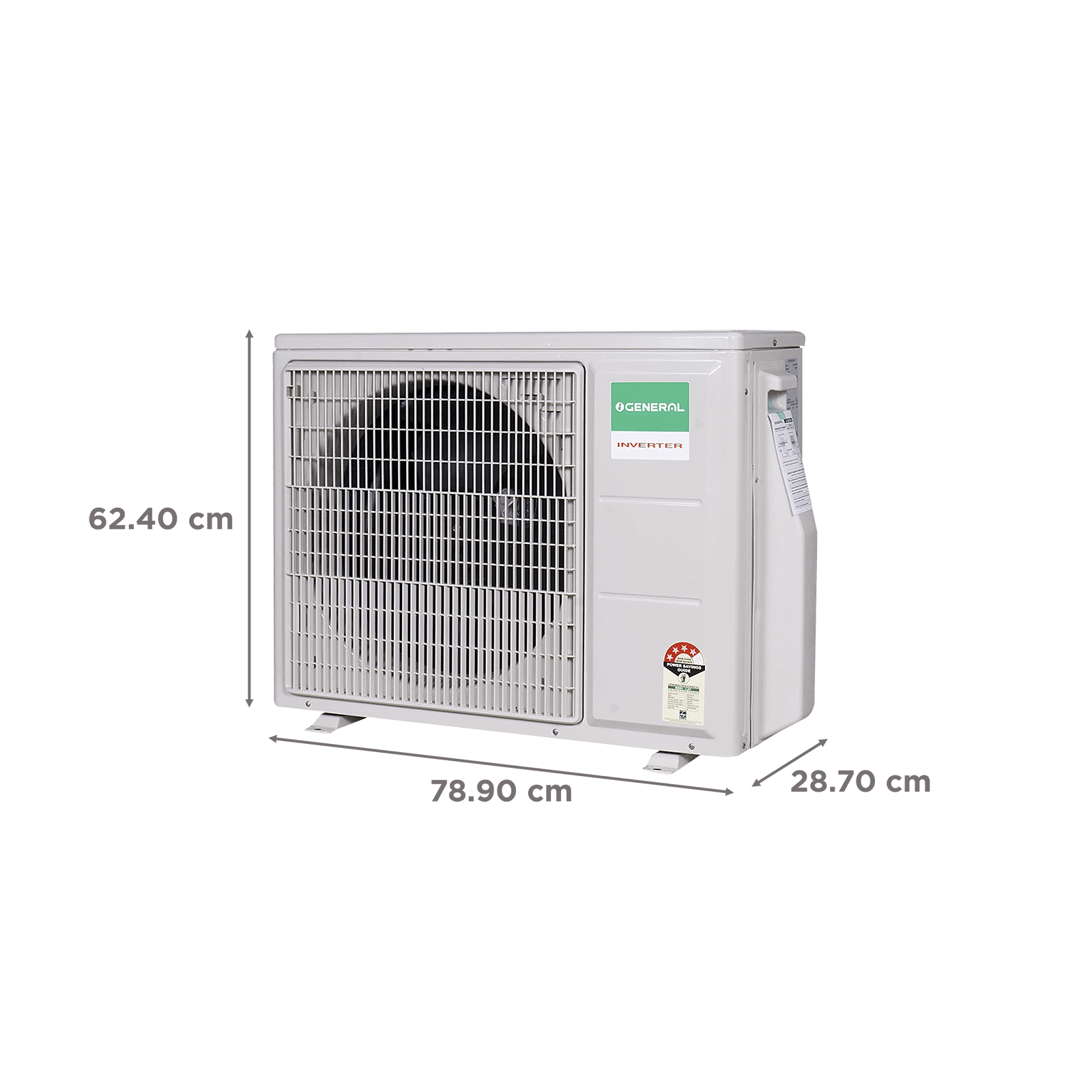 O GENERAL 2 Ton 3 Star Inverter Split AC (Copper Condenser, ASGG24CPTB-B) O GENERAL 2 Ton 3 Star Inverter Split AC (Copper Condenser, ASGG24CPTB-B)_5