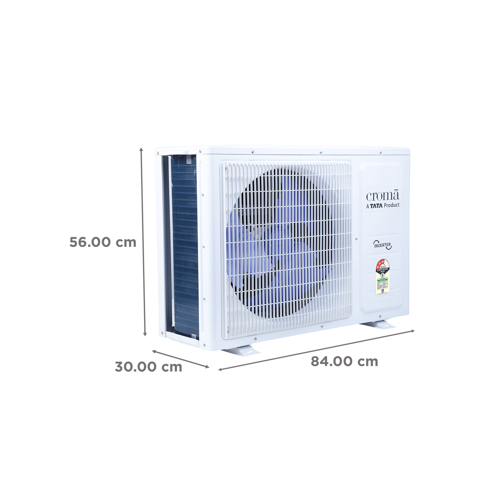 Croma 4 in 1 Convertible 1 Ton 3 Star Inverter Split AC with Dust Filter (Copper Condenser, CRLA012IND283251)_4