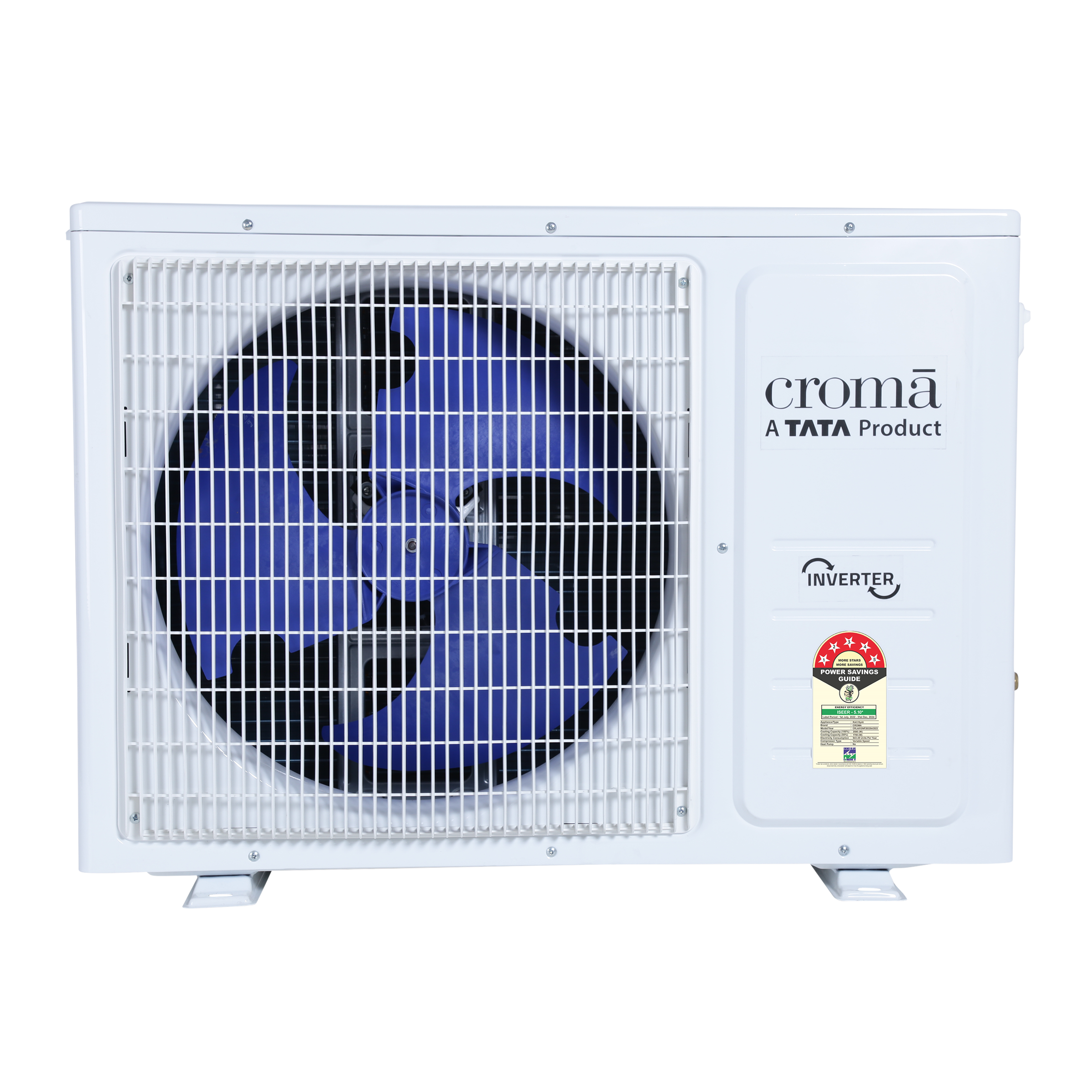 Croma 4 in 1 Convertible 1 Ton 5 Star Inverter Split AC with Dust Filter (Copper Condenser, CRLA012INF283254) Croma 4 in 1 Convertible 1 Ton 5 Star Inverter Split AC with Dust Filter (Copper Condenser, CRLA012INF283254)_12