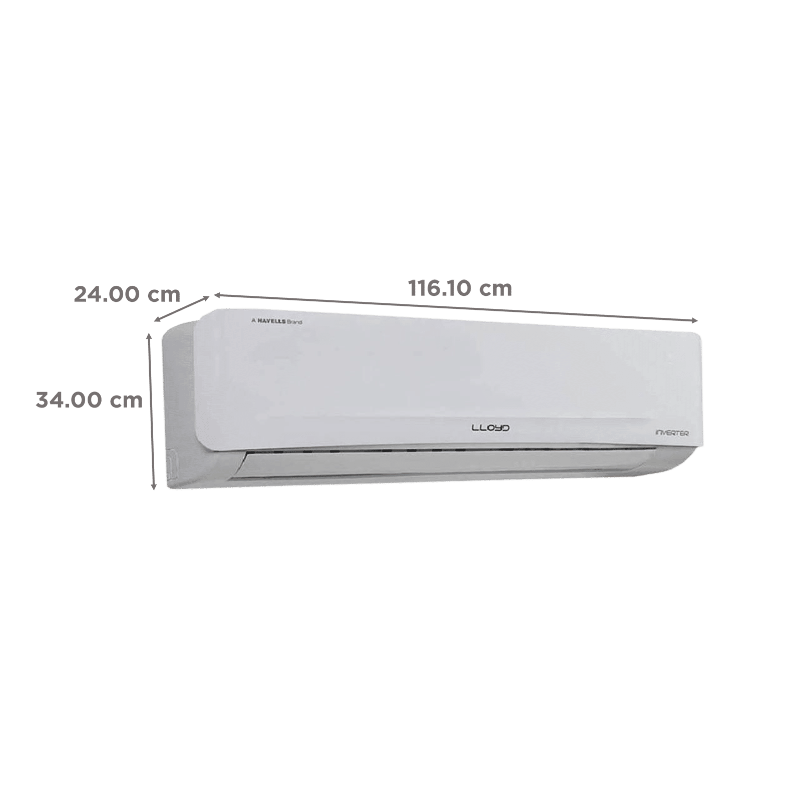 LLOYD 5 in 1 Convertible 2 Ton 3 Star Inverter Split Smart AC with Blow Function ( Copper Condenser, GLS24I3FWSEV)_4
