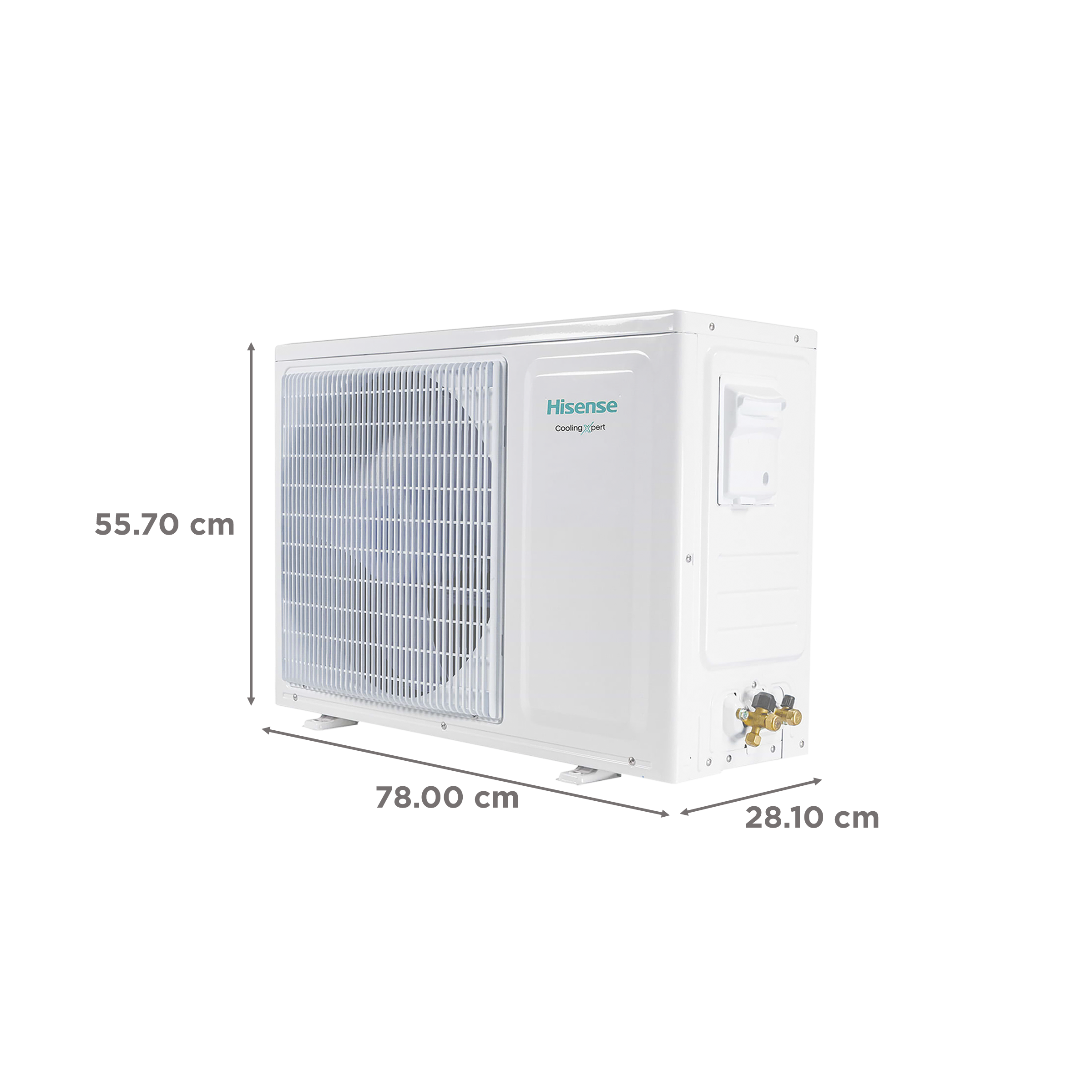 Hisense Cooling Expert 5 in 1 Convertible 1.5 Ton 3 Star Inverter Split AC with Auto Cleanser (Copper Condenser, ATC503HIB) Hisense Cooling Expert 5 in 1 Convertible 1.5 Ton 3 Star Inverter Split AC with Auto Cleanser (Copper Condenser, ATC503HIB)_4