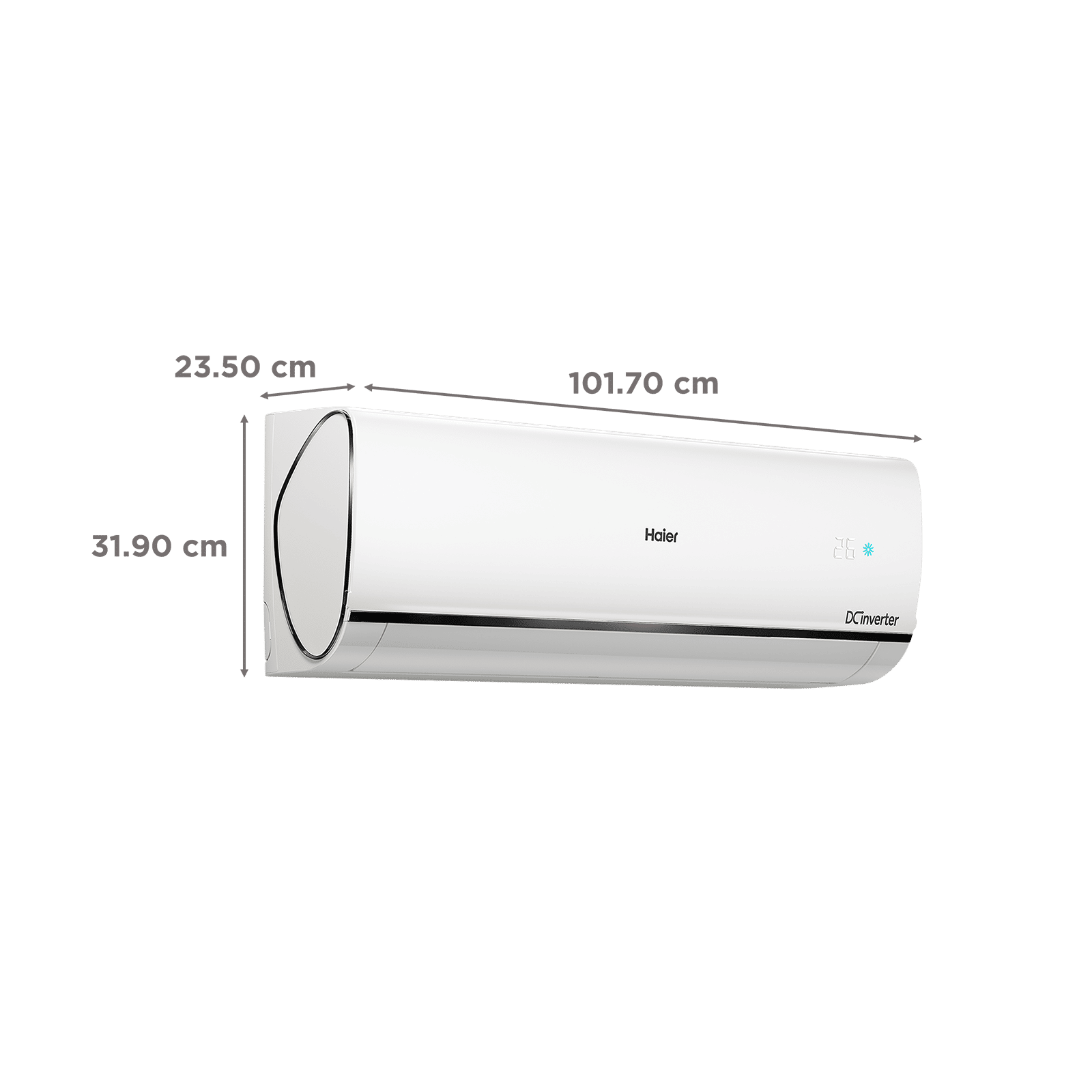 Haier UV Heavy Duty Pro 7 in 1 Convertible 1.6 Ton 5 Star Inverter Split Smart AC with Micro Anti Bacterial Filter (Copper Condenser, HSU19U-PYFC5BE) Haier UV Heavy Duty Pro 7 in 1 Convertible 1.6 Ton 5 Star Inverter Split Smart AC with Micro Anti Bacterial Filter (Copper Condenser, HSU19U-PYFC5BE)_3