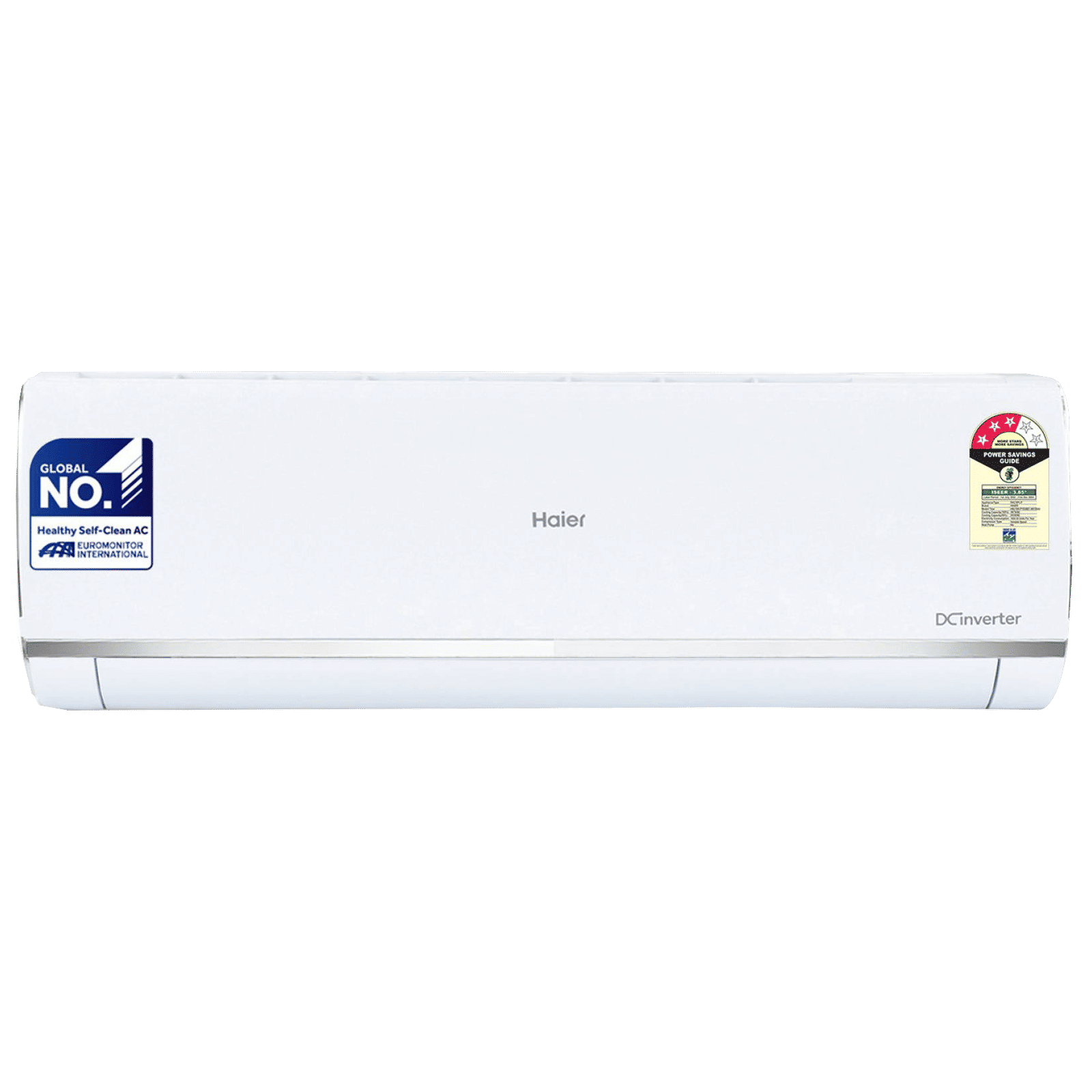 Haier Kinouchi 7 in 1 Convertible 1.5 Ton 3 Star Inverter Split Smart AC with Micro Anti Bacterial Filter (Copper Condenser, HSU18K-PYS3BE1) Haier Kinouchi 7 in 1 Convertible 1.5 Ton 3 Star Inverter Split Smart AC with Micro Anti Bacterial Filter (Copper Condenser, HSU18K-PYS3BE1)_1