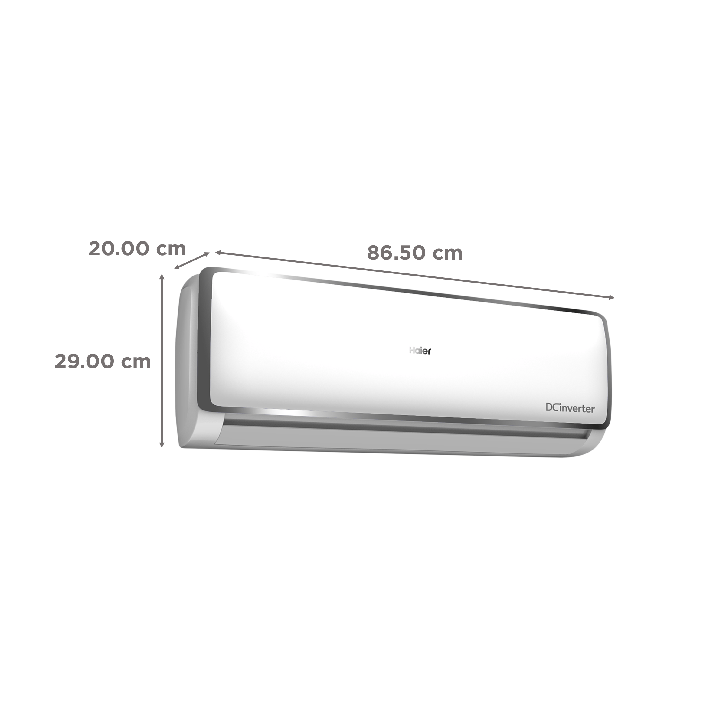 Haier Elegante Heavy Duty 7 in 1 Convertible 1 Ton 5 Star Triple Inverter Split AC with Supersonic Cooling (Copper Condenser, HSU13E-TXS5BE)_3