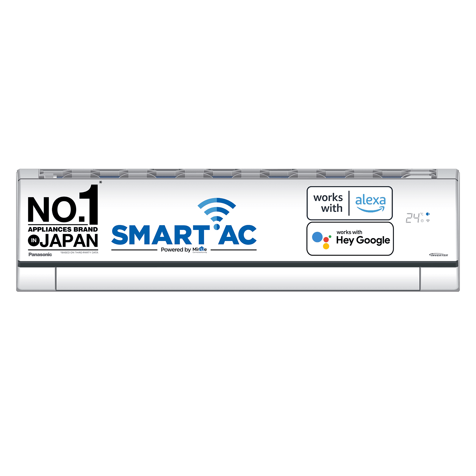 Panasonic 7 in 1 Convertible 1.5 Ton 4 Star Inverter Split Smart AC with Amazon Alexa and Google Assistant Support (Copper Condenser, CS/CU-WU18ZKYXF) Panasonic 7 in 1 Convertible 1.5 Ton 4 Star Inverter Split Smart AC with Amazon Alexa and Google Assistant Support (Copper Condenser, CS/CU-WU18ZKYXF)_1