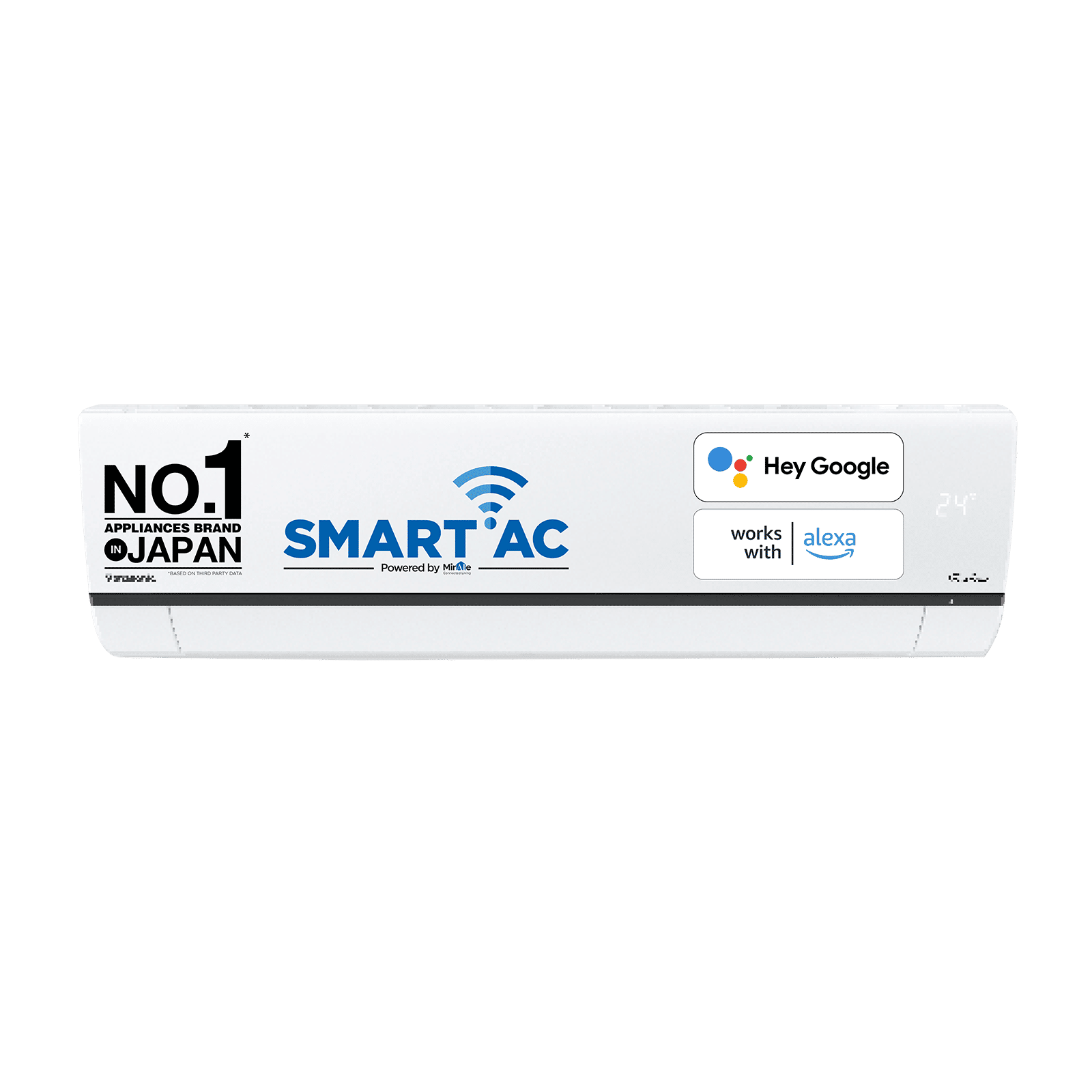 Panasonic 7 in 1 Convertible 2 Ton 4 Star Inverter Split Smart AC with Amazon Alexa and Google Assistant Support (Copper Condenser, CS/CU-WU24ZKYXF)_1