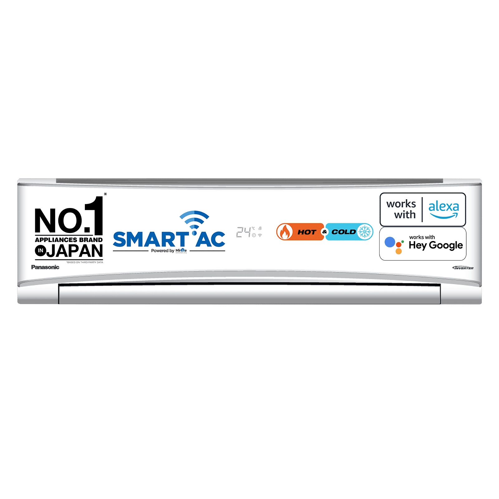 Panasonic 7 in 1 Convertible 1.5 Ton 3 Star Hot & Cold Inverter Split Smart AC with Google Assistant Support (Copper Condenser, CS/CU-KZ18ZKYF) Panasonic 7 in 1 Convertible 1.5 Ton 3 Star Hot & Cold Inverter Split Smart AC with Google Assistant Support (Copper Condenser, CS/CU-KZ18ZKYF)_1