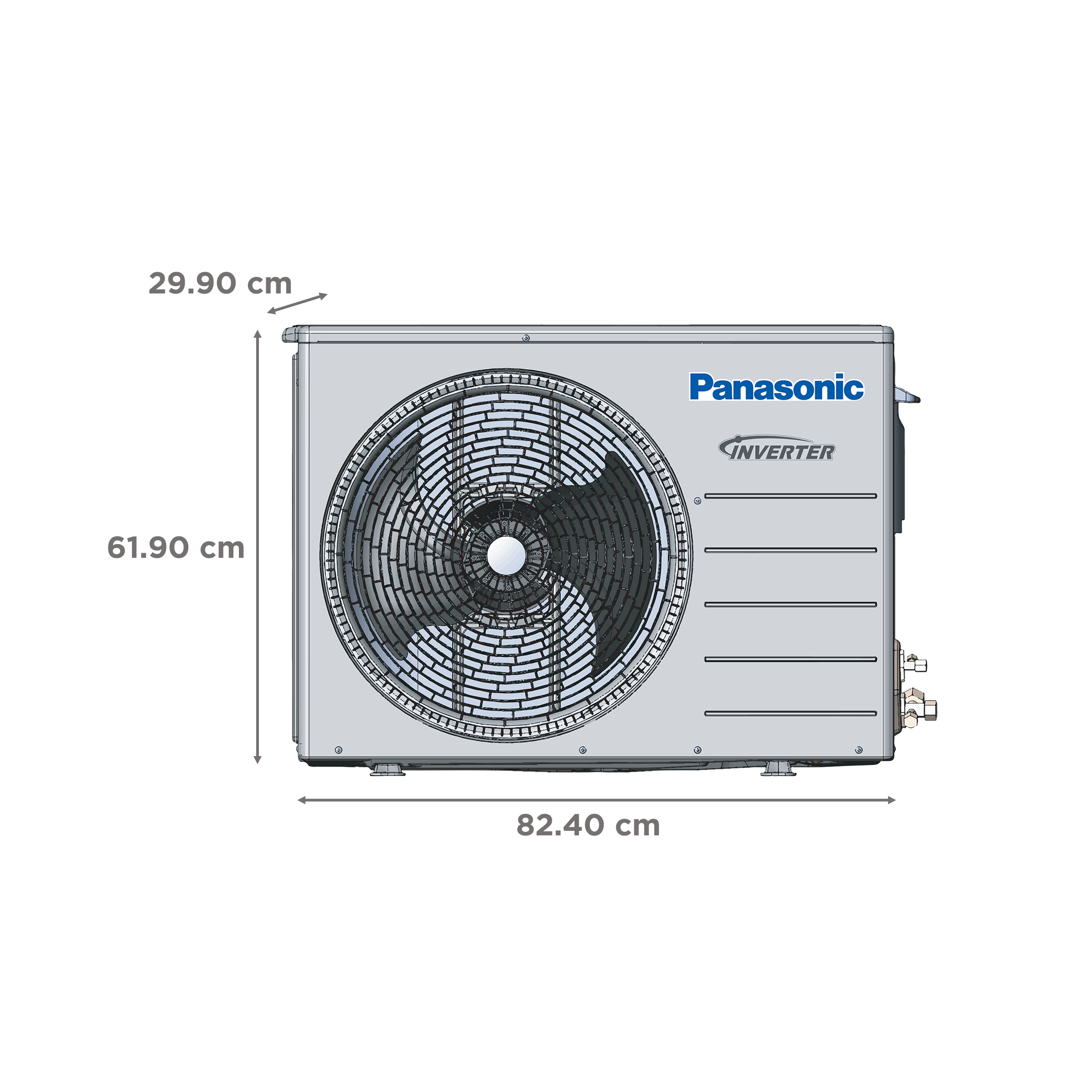 Panasonic 7 in 1 Convertible 2 Ton 3 Star Hot & Cold Inverter Split Smart AC with Google Assistant Support (Copper Condenser, CS/CU-KZ24ZKYF) Panasonic 7 in 1 Convertible 2 Ton 3 Star Hot & Cold Inverter Split Smart AC with Google Assistant Support (Copper Condenser, CS/CU-KZ24ZKYF)_5