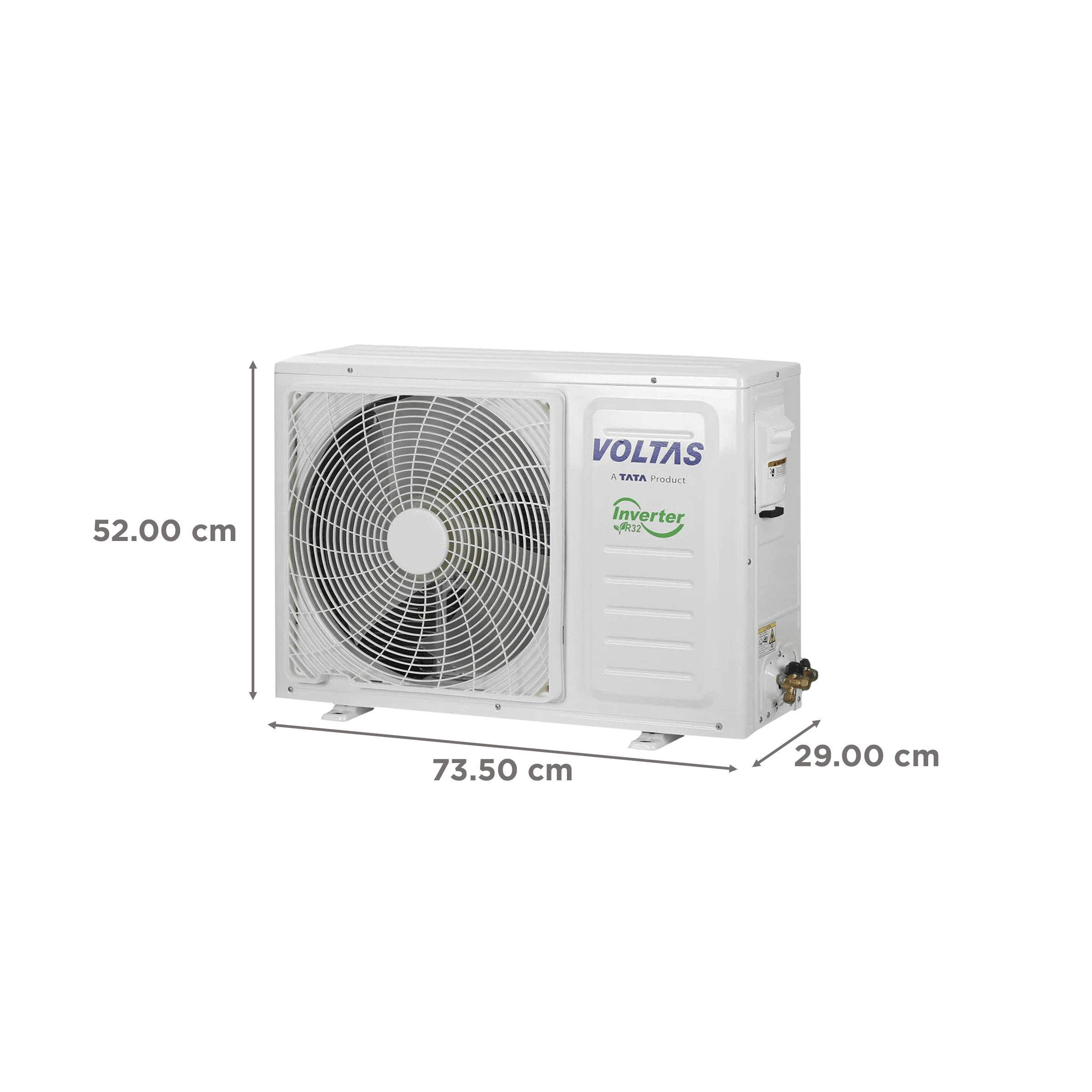 VOLTAS Vectra Pride 4 in 1 Convertible 1 Ton 3 Star Inverter Split AC with Self Diagnosis (Copper Condenser, 123V Vectra Pride) VOLTAS Vectra Pride 4 in 1 Convertible 1 Ton 3 Star Inverter Split AC with Self Diagnosis (Copper Condenser, 123V Vectra Pride)_5