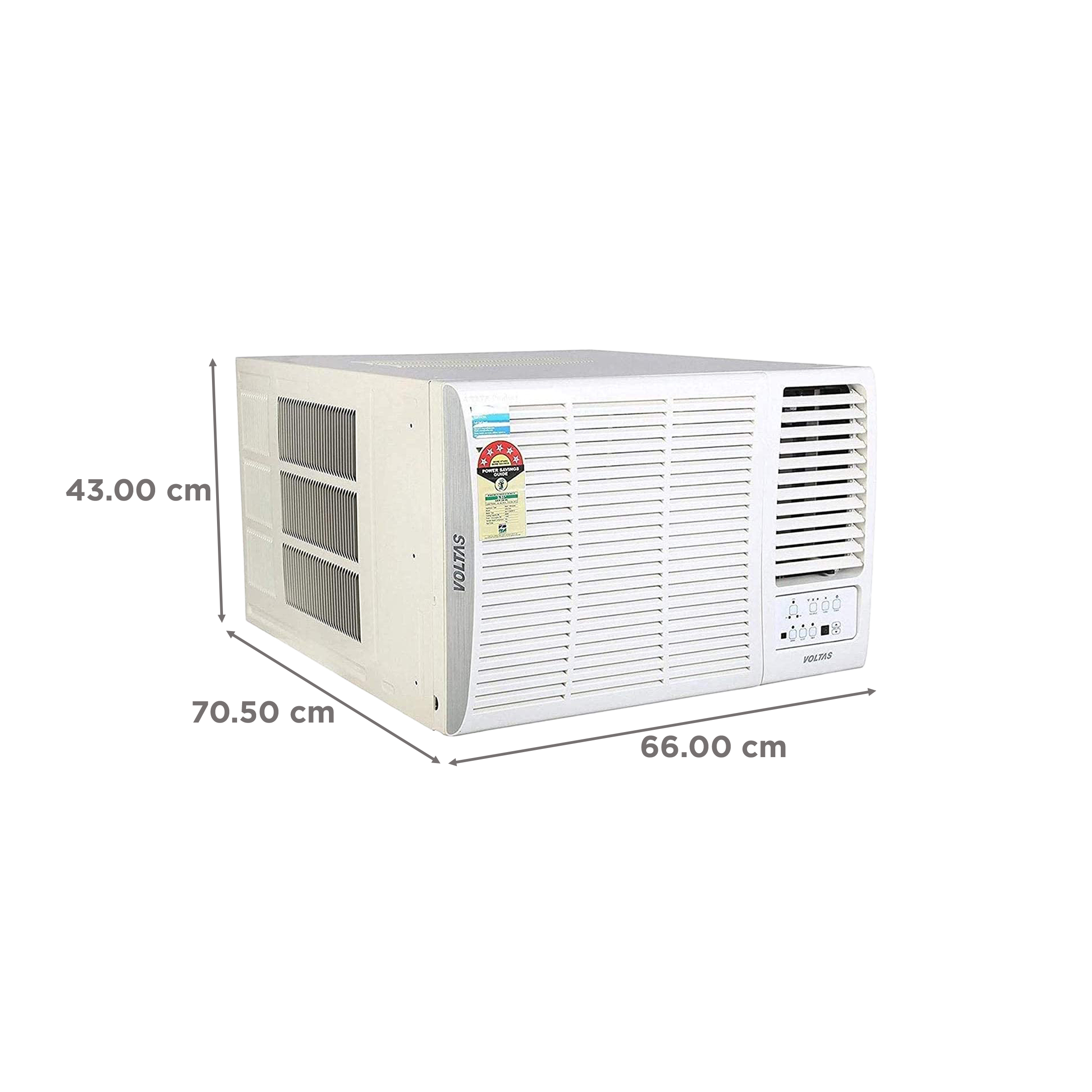 VOLTAS 185V Vertis Elite 1.5 Ton 5 Star Inverter Window AC (Copper Condenser, Anti Dust Filter)_4