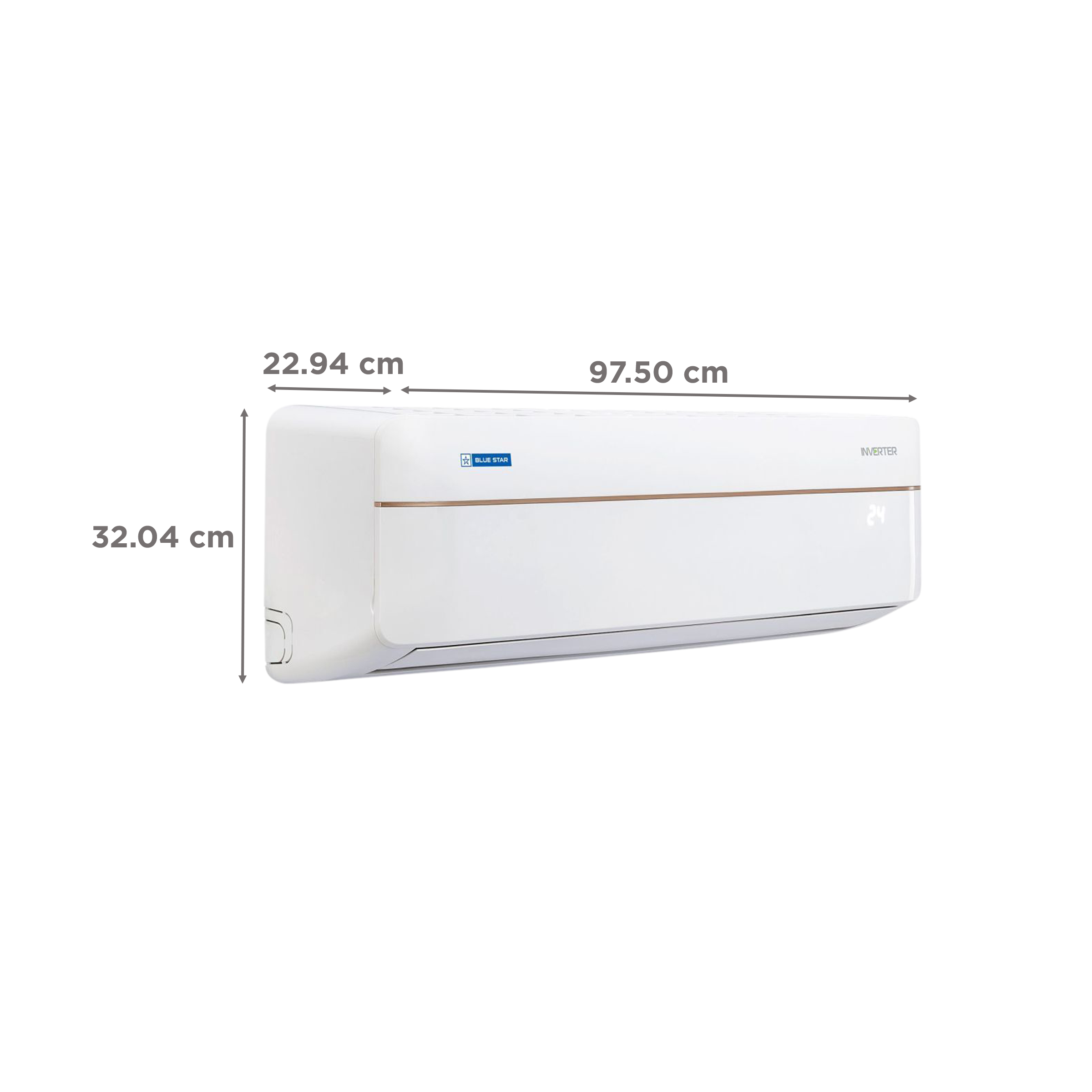 Blue Star 5 in 1 Convertible 1.5 Ton 5 Star Inverter Split AC with 4-Way Swing (Copper Condenser, IC518VNU) Blue Star 5 in 1 Convertible 1.5 Ton 5 Star Inverter Split AC with 4-Way Swing (Copper Condenser, IC518VNU)_4