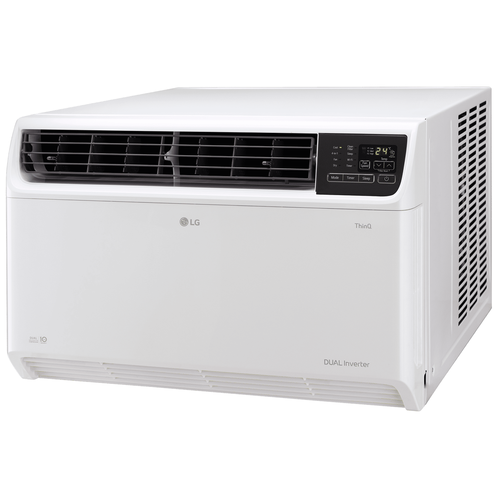 LG 2 Ton 4 Star AI Dual Inverter Window Smart AC with Clean Filter (Copper Condenser, RW-Q24WWYA) LG 2 Ton 4 Star AI Dual Inverter Window Smart AC with Clean Filter (Copper Condenser, RW-Q24WWYA)_10