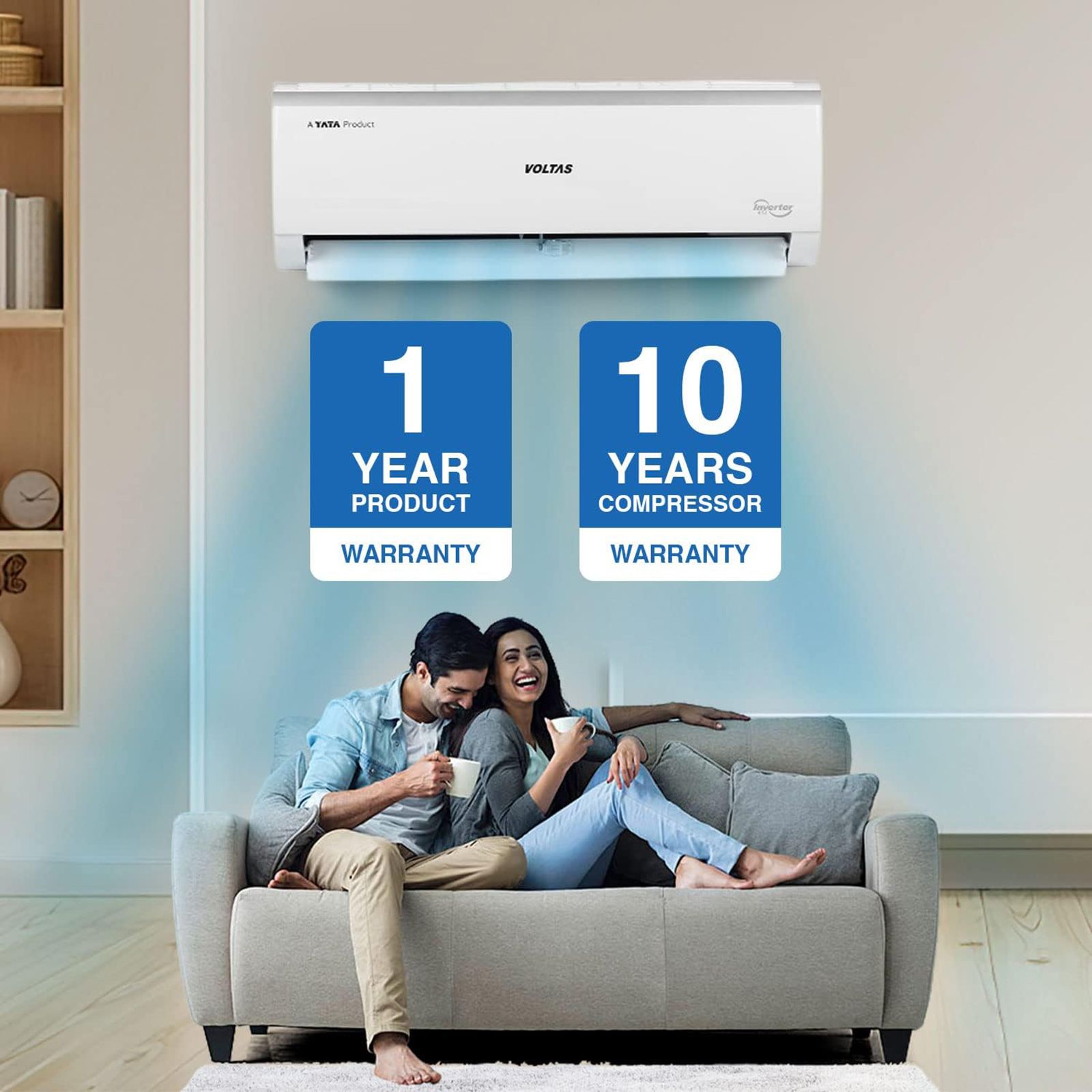 VOLTAS 185V Vectra Elite 4 in 1 Convertible 1.5 Ton 5 Star Inverter Split AC with Anti Dust Filter (Copper Condenser, 4503453)_13