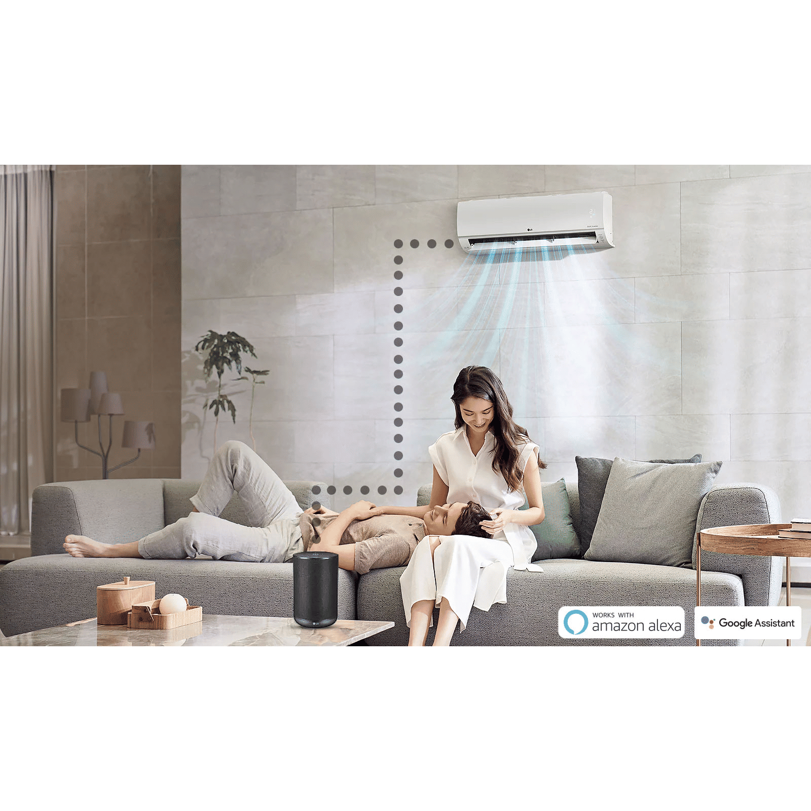 LG 6 in 1 Convertible 1 Ton 5 Star Dual Inverter Split Smart AC with 4 Way Swing (Copper Condenser, RS-Q14GWZE) LG 6 in 1 Convertible 1 Ton 5 Star Dual Inverter Split Smart AC with 4 Way Swing (Copper Condenser, RS-Q14GWZE)_11