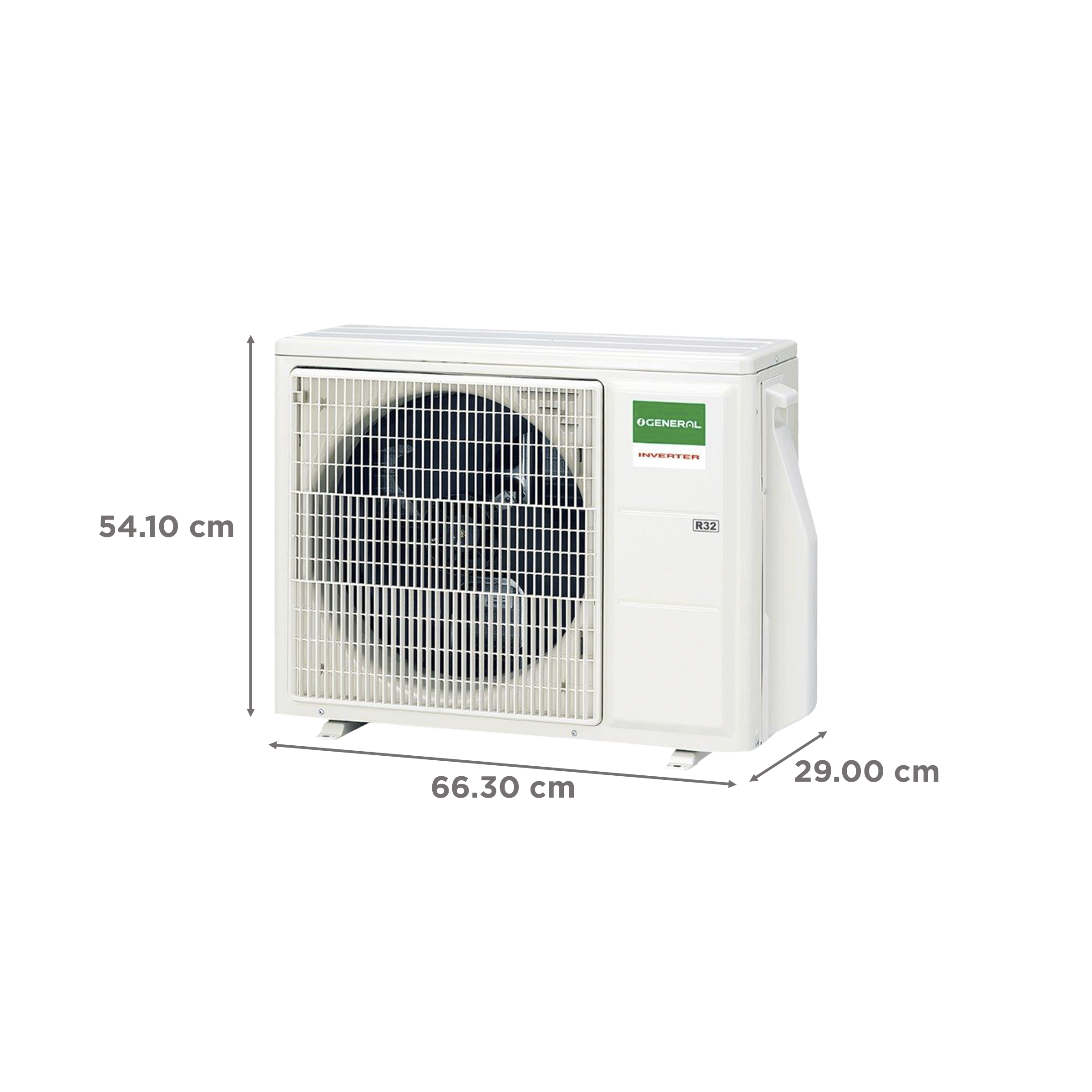 O GENERAL CPA Series 1 Ton 3 Star Inverter Split AC (Copper Condenser, Anti Bacterial Filter, ASGG12CPAA-B)_4