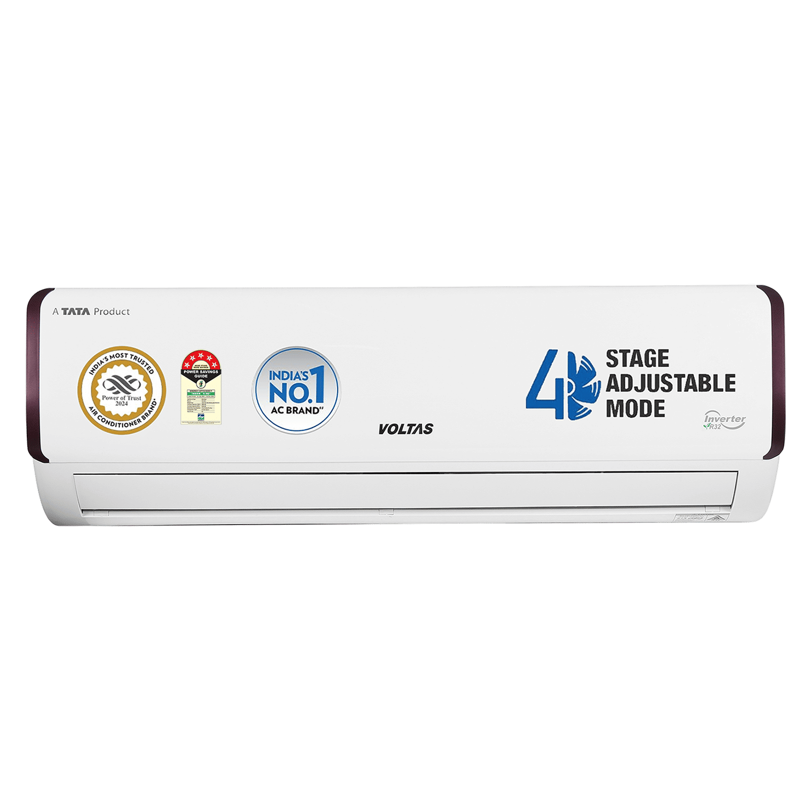VOLTAS 165V Vectra Pearl 4 in 1 Convertible 1.3 Ton 5 Star Inverter Split AC with Anti Dust Filter (Copper Condenser, 4503544) VOLTAS 165V Vectra Pearl 4 in 1 Convertible 1.3 Ton 5 Star Inverter Split AC with Anti Dust Filter (Copper Condenser, 4503544)_1