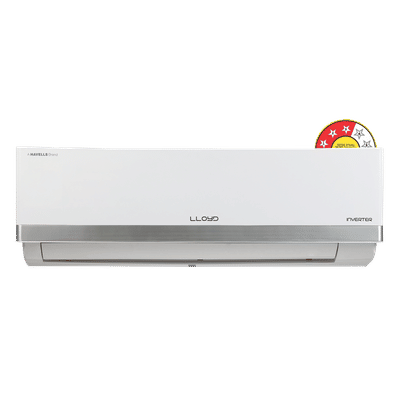 LLOYD Bliss Plus 5 in 1 Convertible 1 Ton 3 Star Inverter Split AC with PM 2.5 Filter (Copper Condenser, GLS12I3FWSBA)