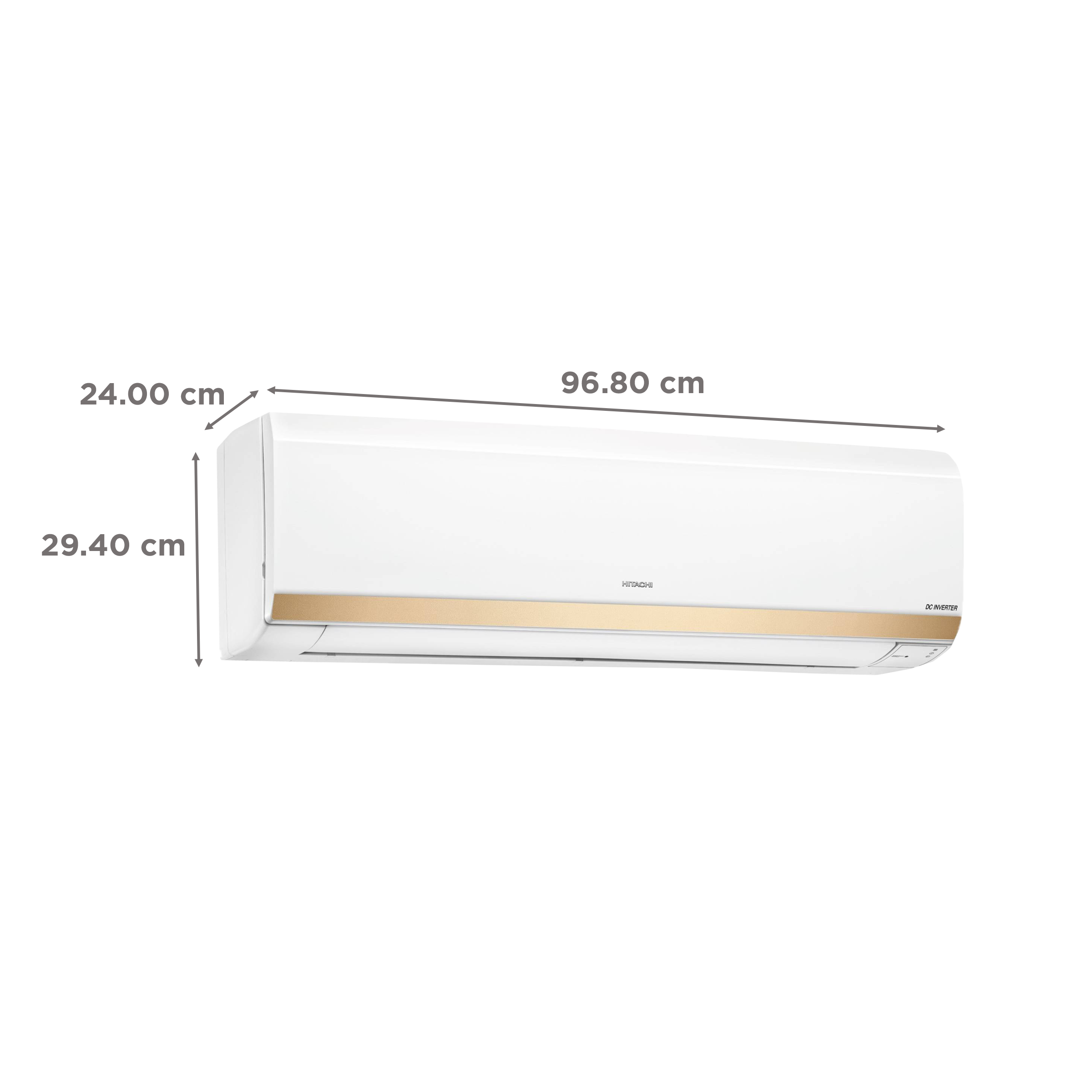 HITACHI Yugen 3100s 1.5 Ton 3 Star Inverter Split AC (Copper Condenser, Dust Filter, RSNG318HFEOF)_4